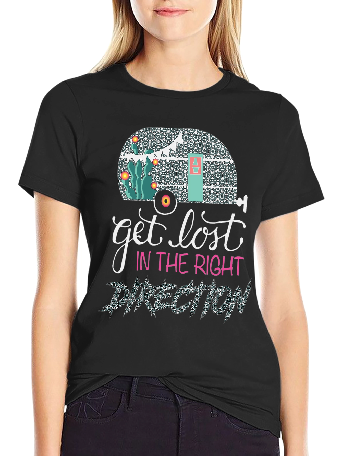 Get Lost in the Right Direction Graphic Tee