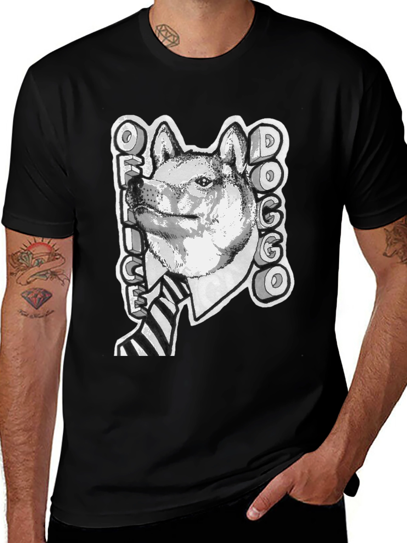 Funny Doge CEO Graphic Tee