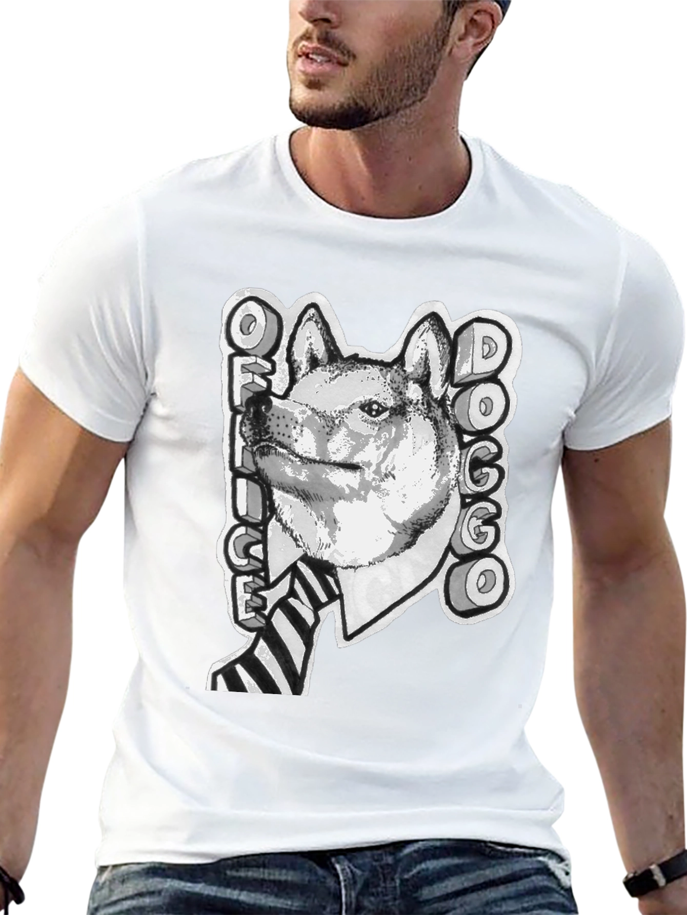 Funny Doge CEO Graphic Tee