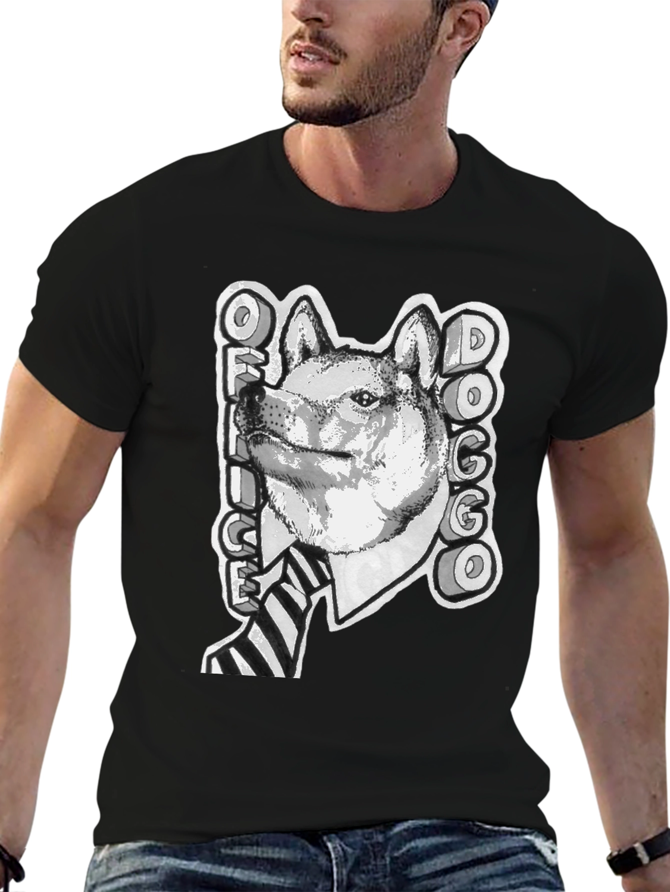 Funny Doge CEO Graphic Tee