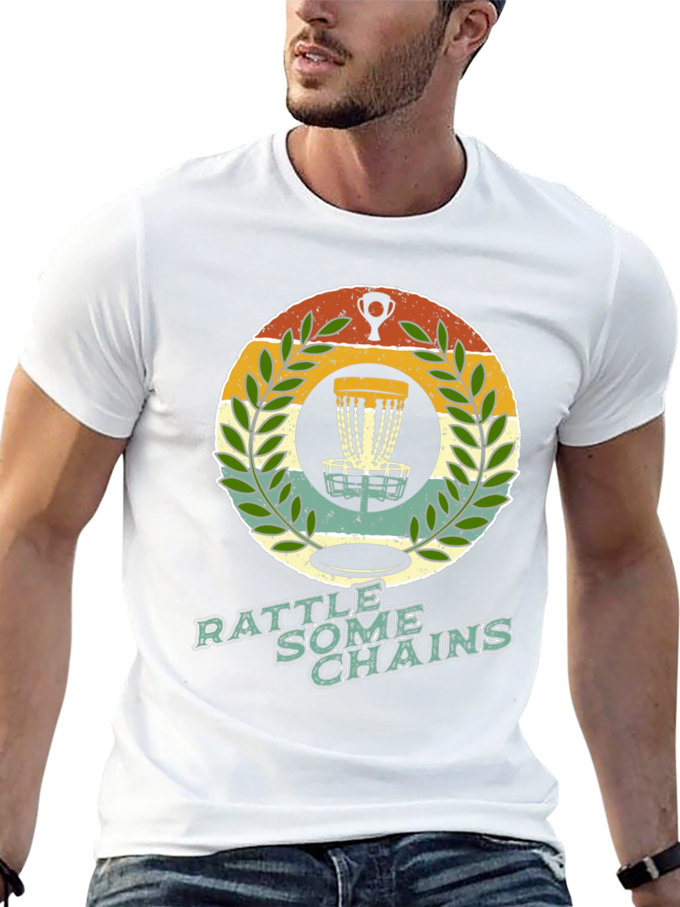 Rattle Some Chains Disc Golf Graphic Tee
