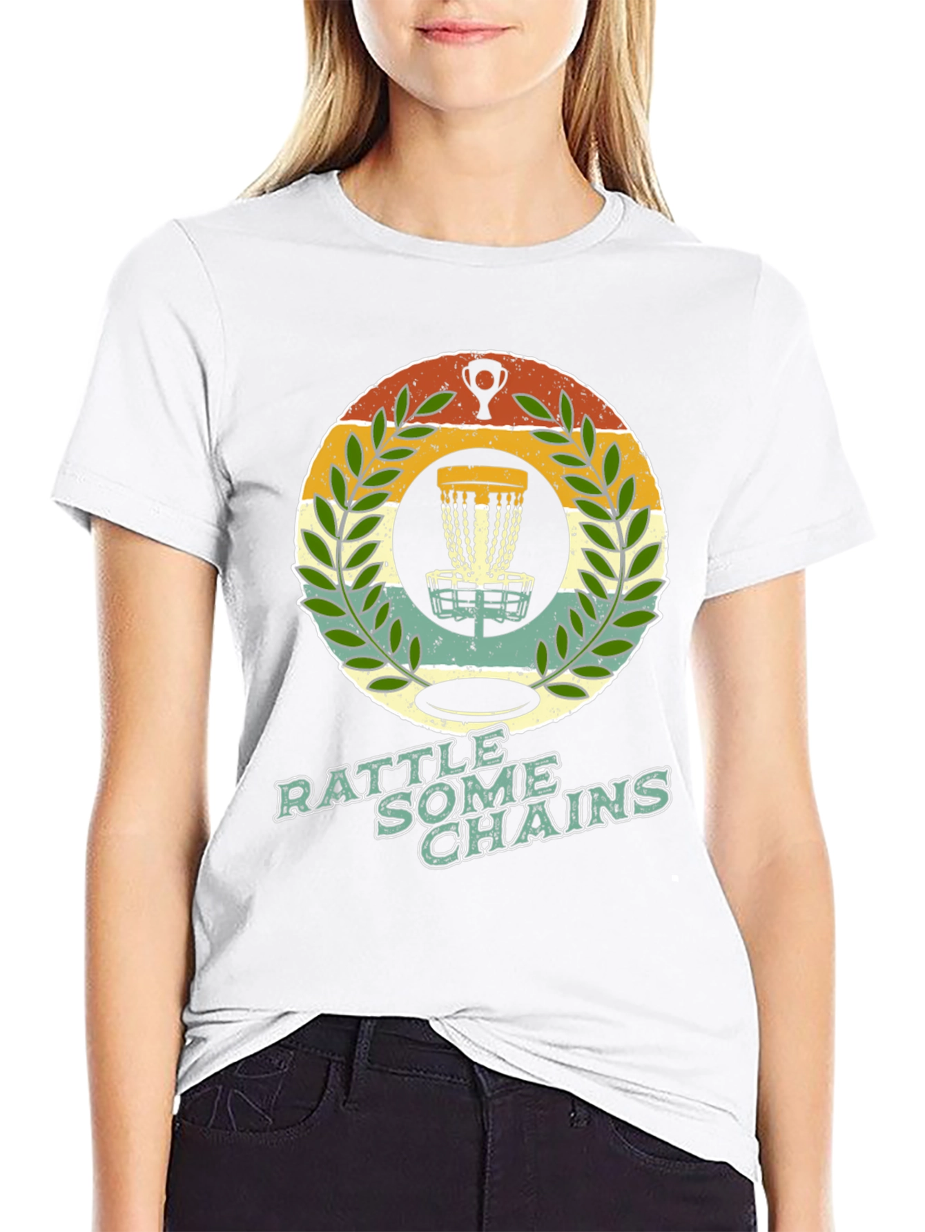 Rattle Some Chains Disc Golf Graphic Tee