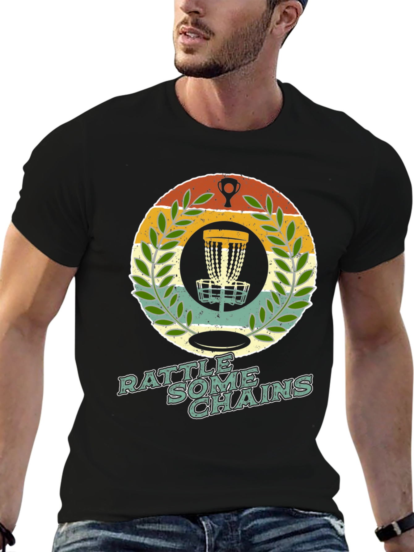 Rattle Some Chains Disc Golf Graphic Tee
