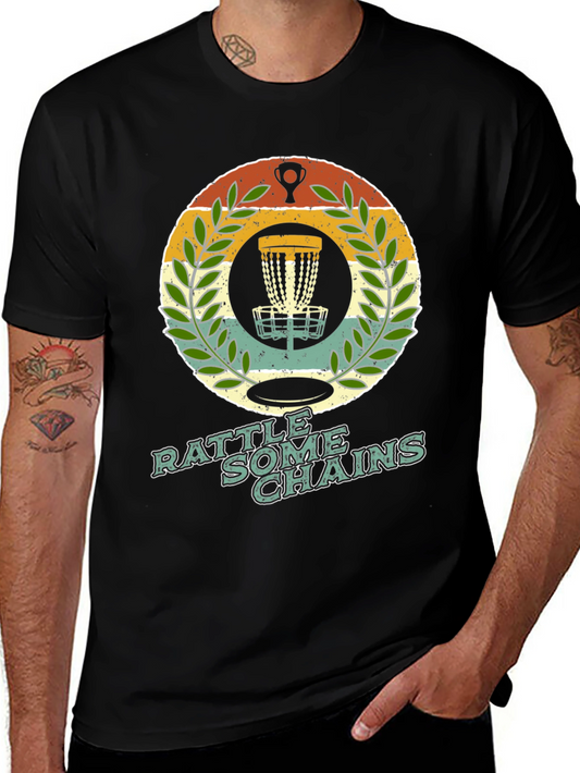 Rattle Some Chains Disc Golf Graphic Tee