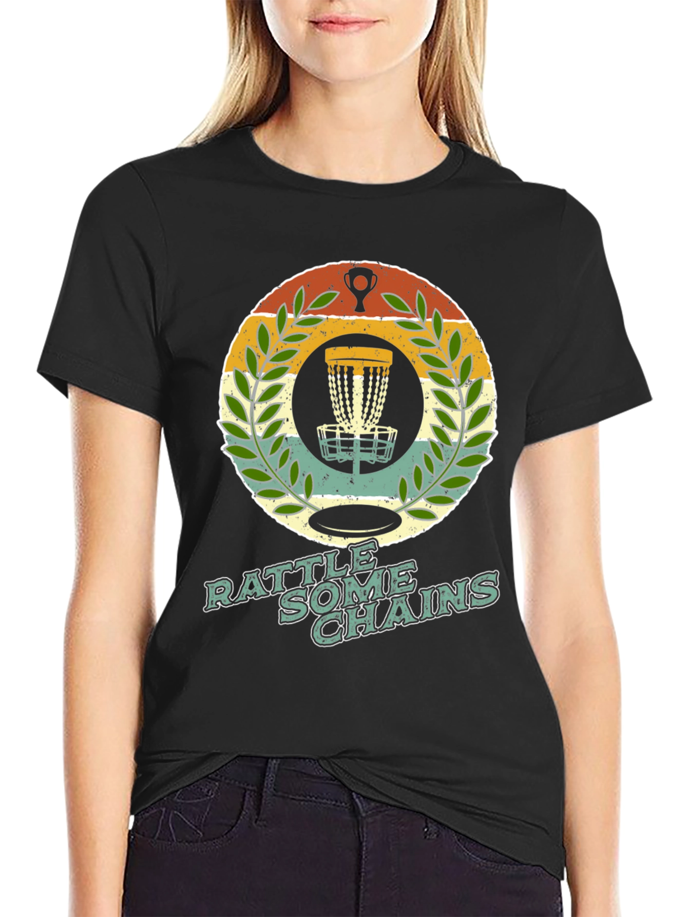 Rattle Some Chains Disc Golf Graphic Tee