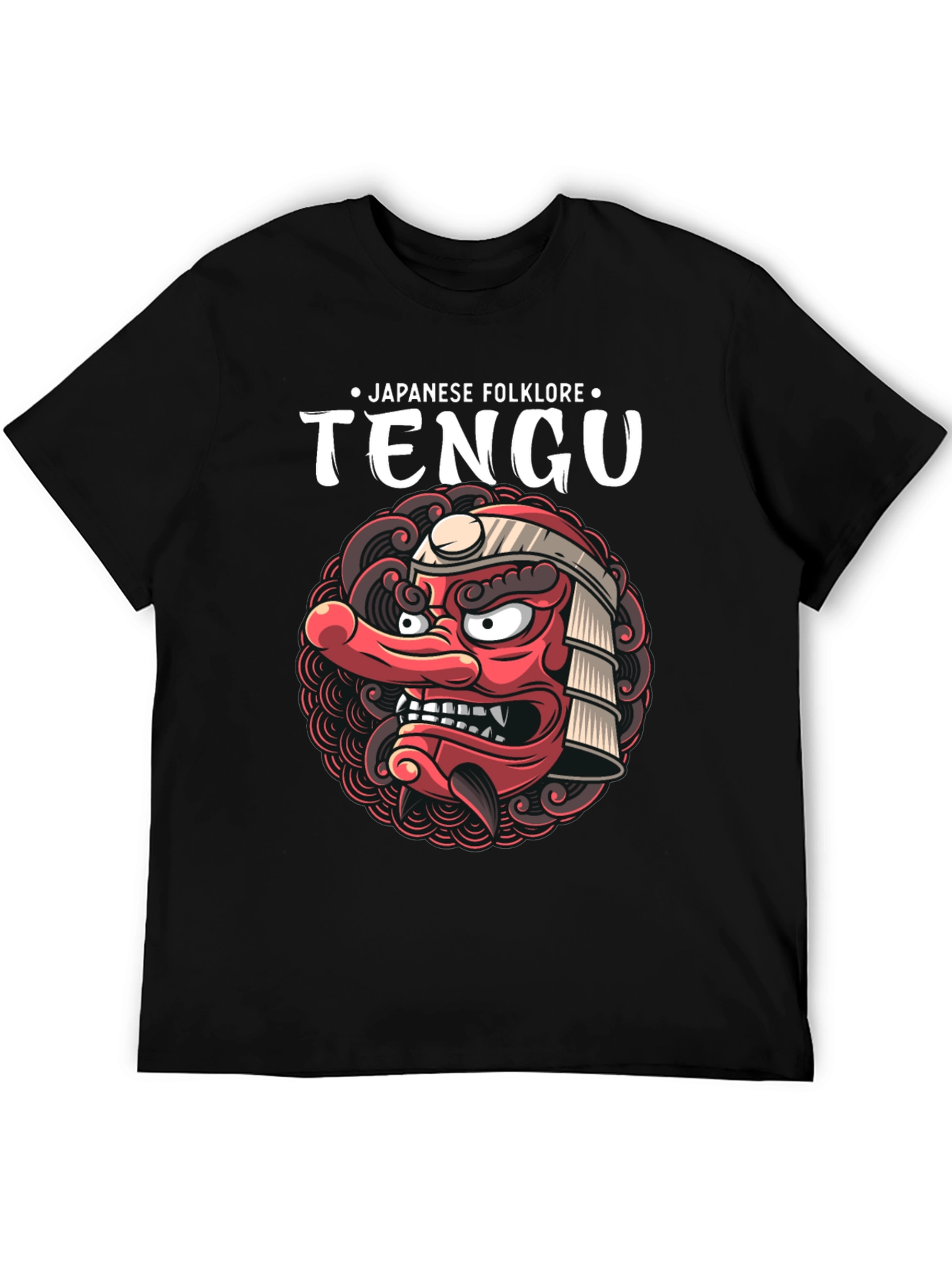 Japanese Folklore Tengu Graphic T-Shirt