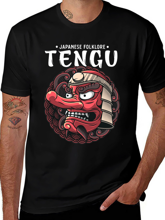 Japanese Folklore Tengu Graphic T-Shirt