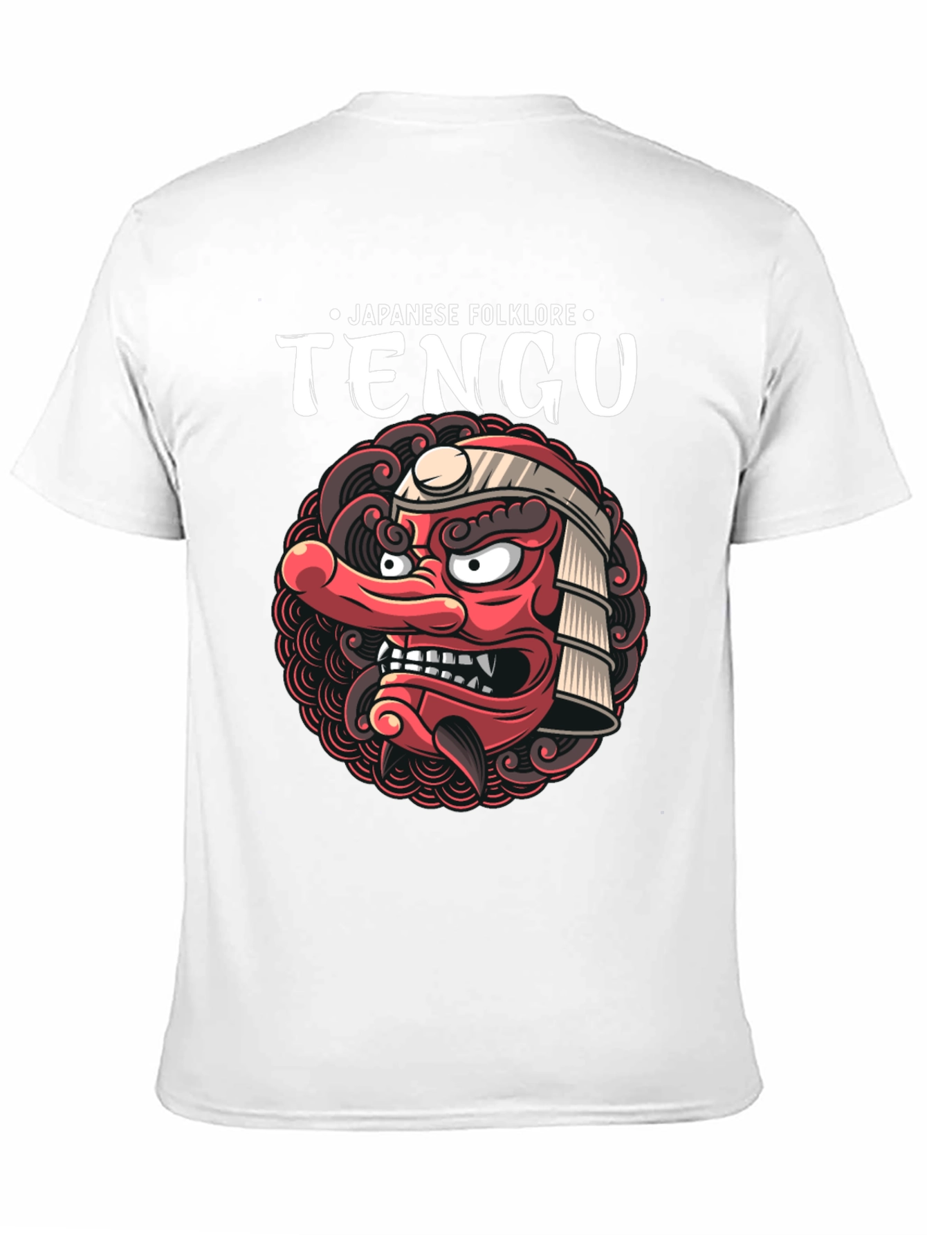 Japanese Folklore Tengu Graphic T-Shirt