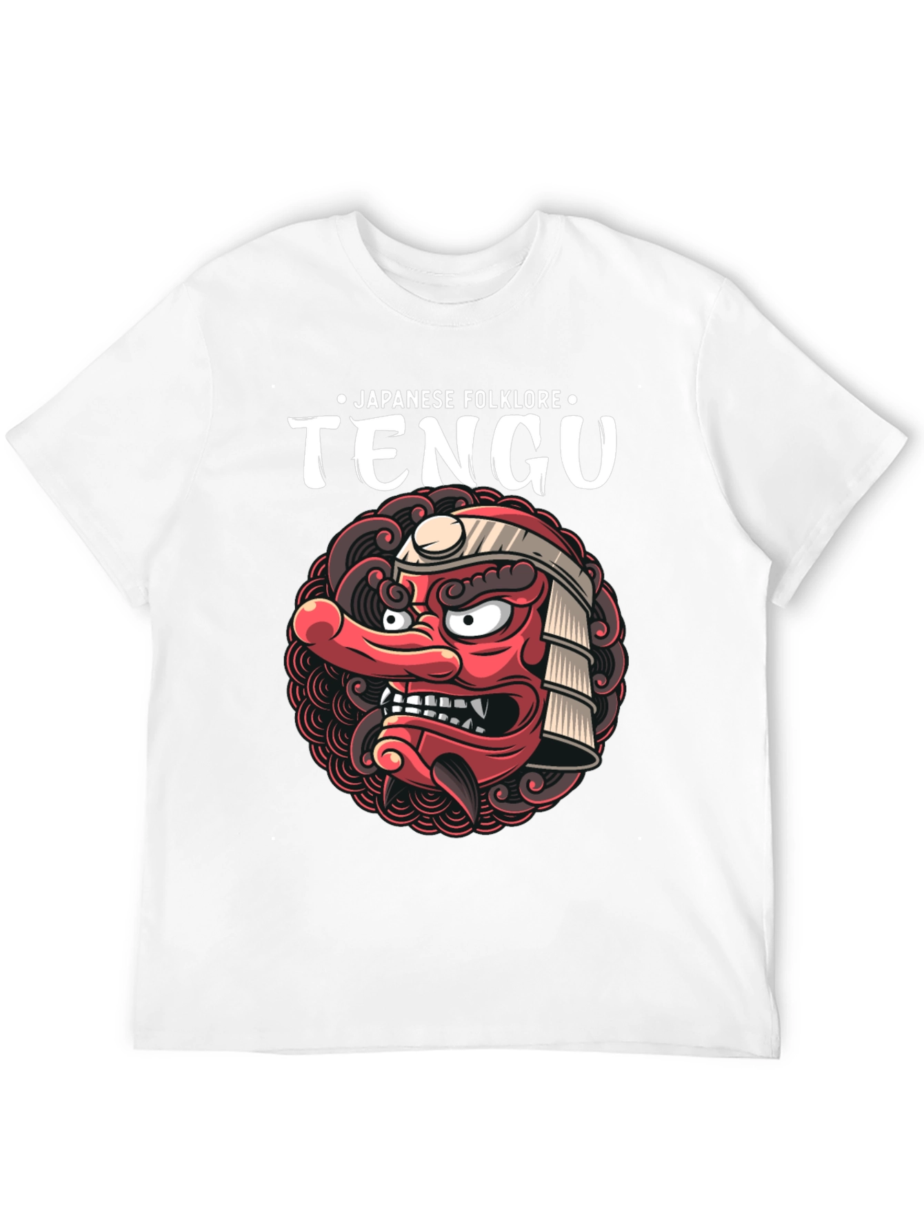 Japanese Folklore Tengu Graphic T-Shirt