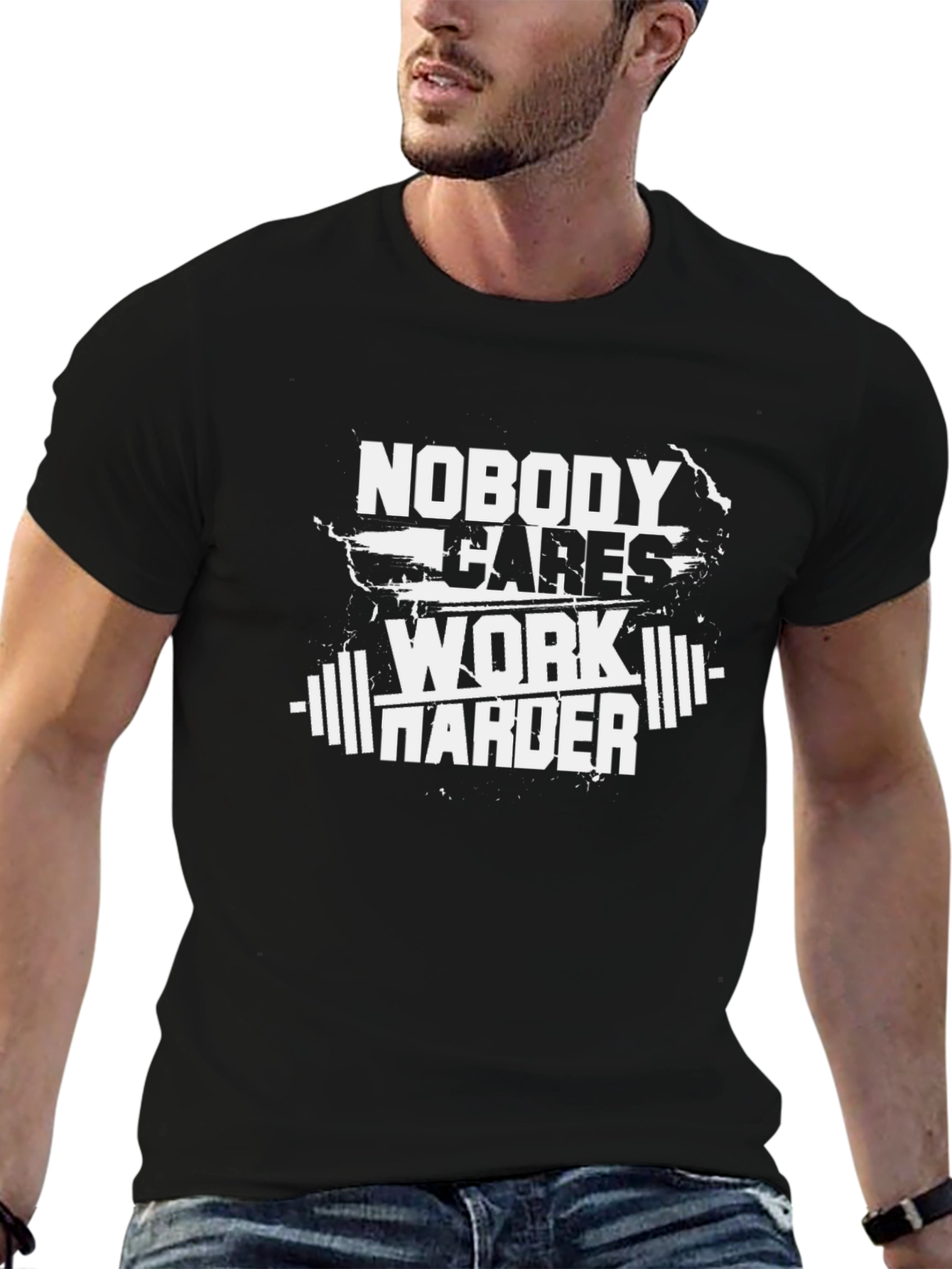 Nobody Cares Work Harder Graphic Tee