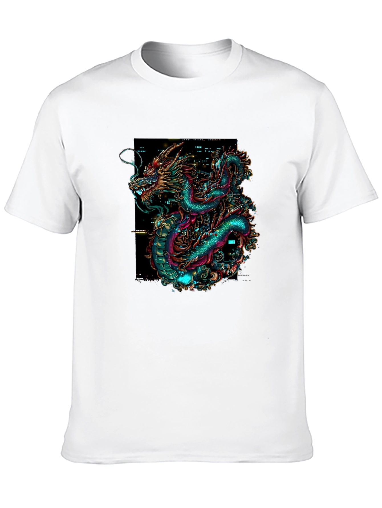 Dragon Graphic Black T-Shirt