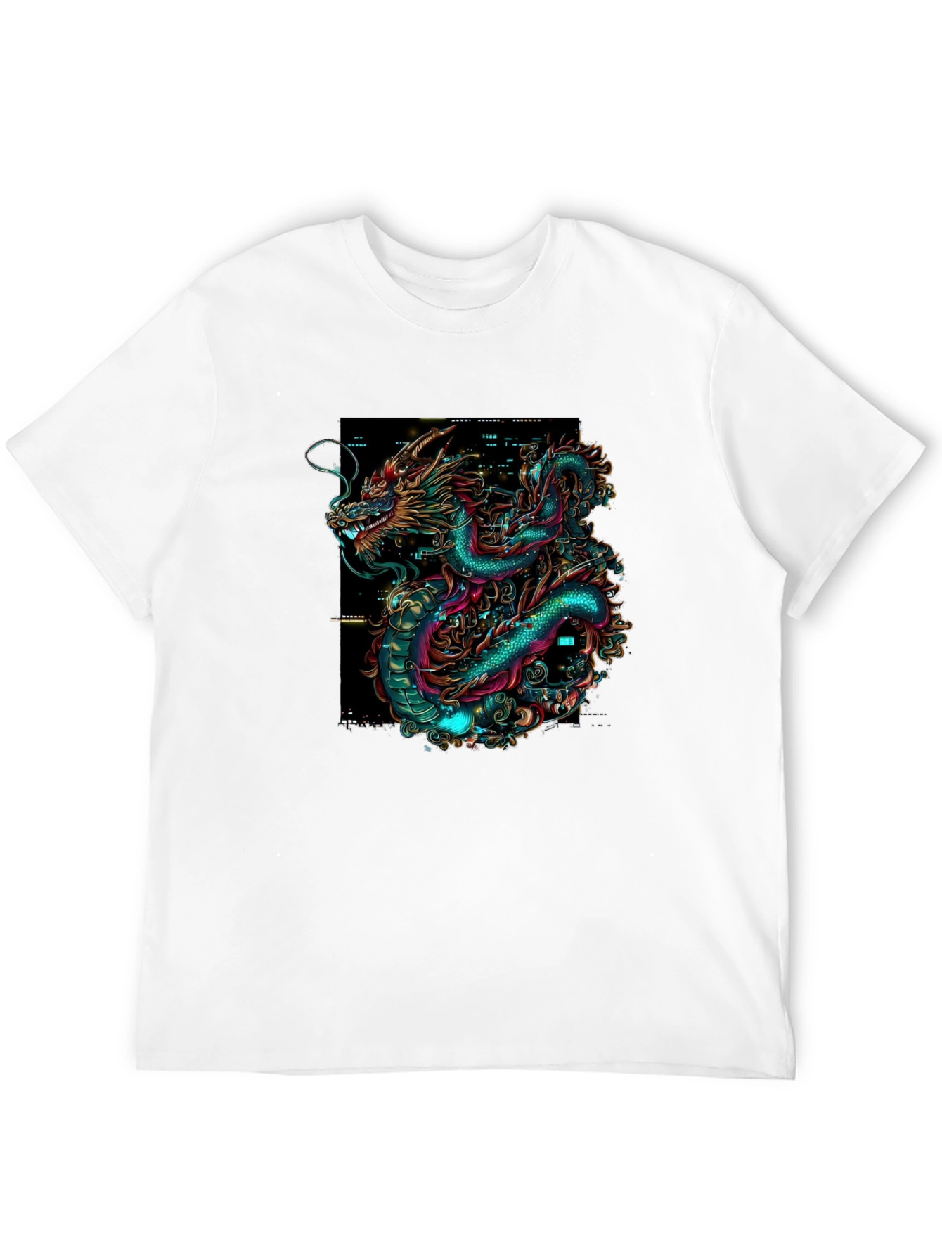 Dragon Graphic Black T-Shirt