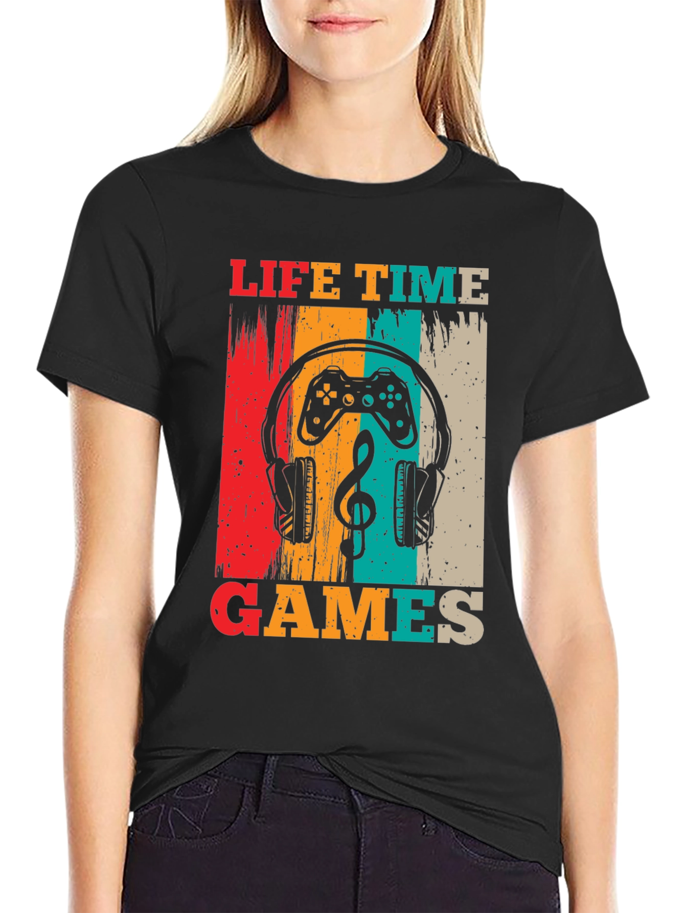 Lifetime Games T-Shirt - Gamer Style