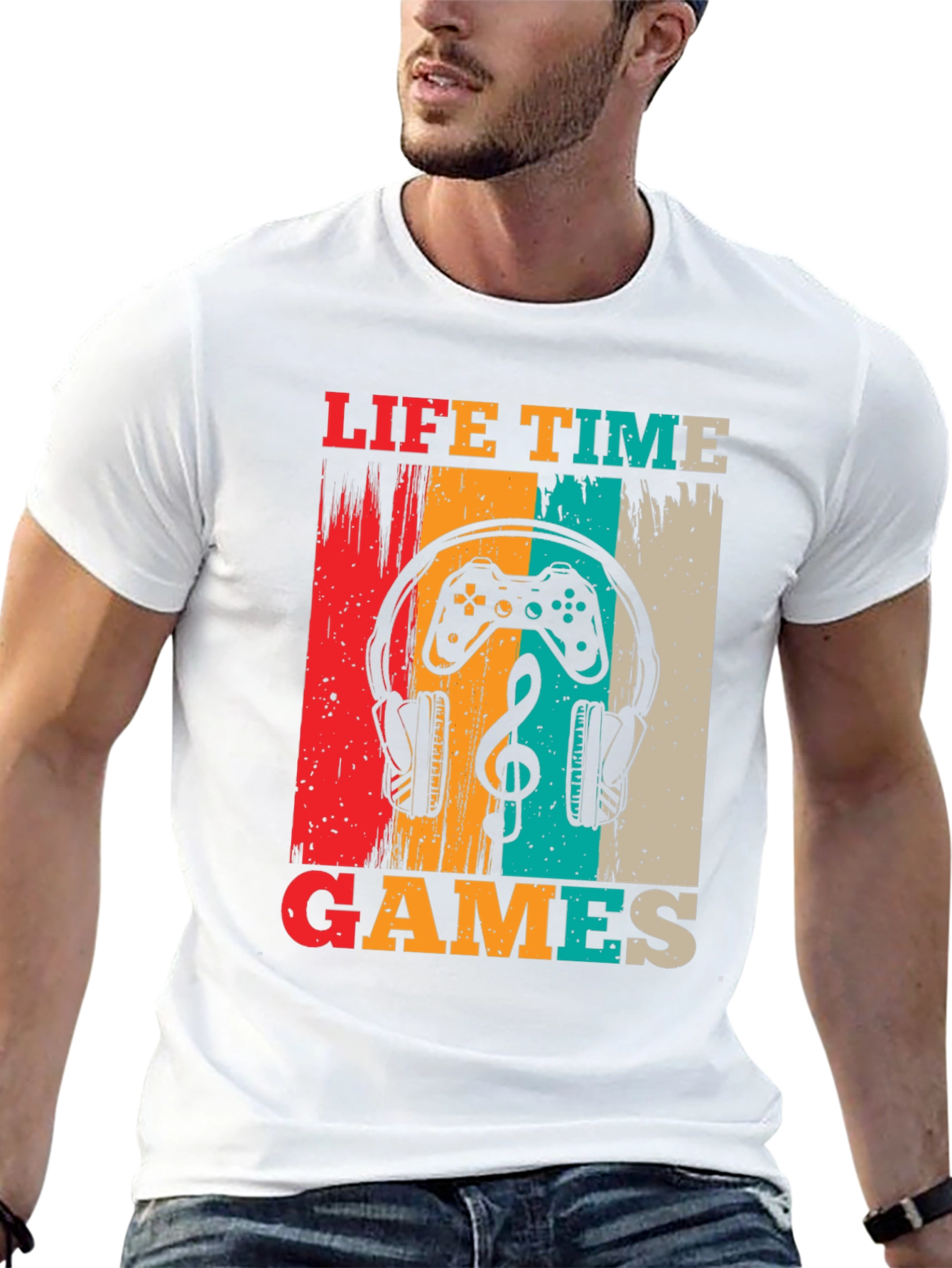 Lifetime Games T-Shirt - Gamer Style