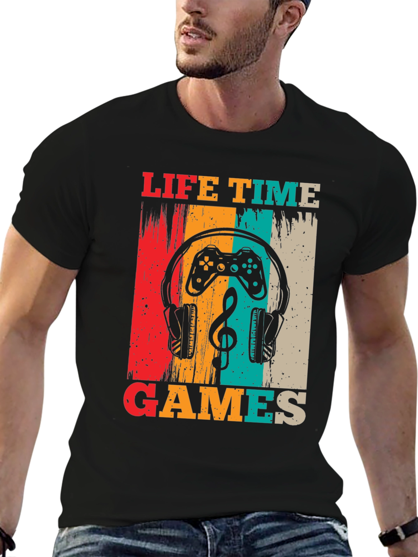 Lifetime Games T-Shirt - Gamer Style