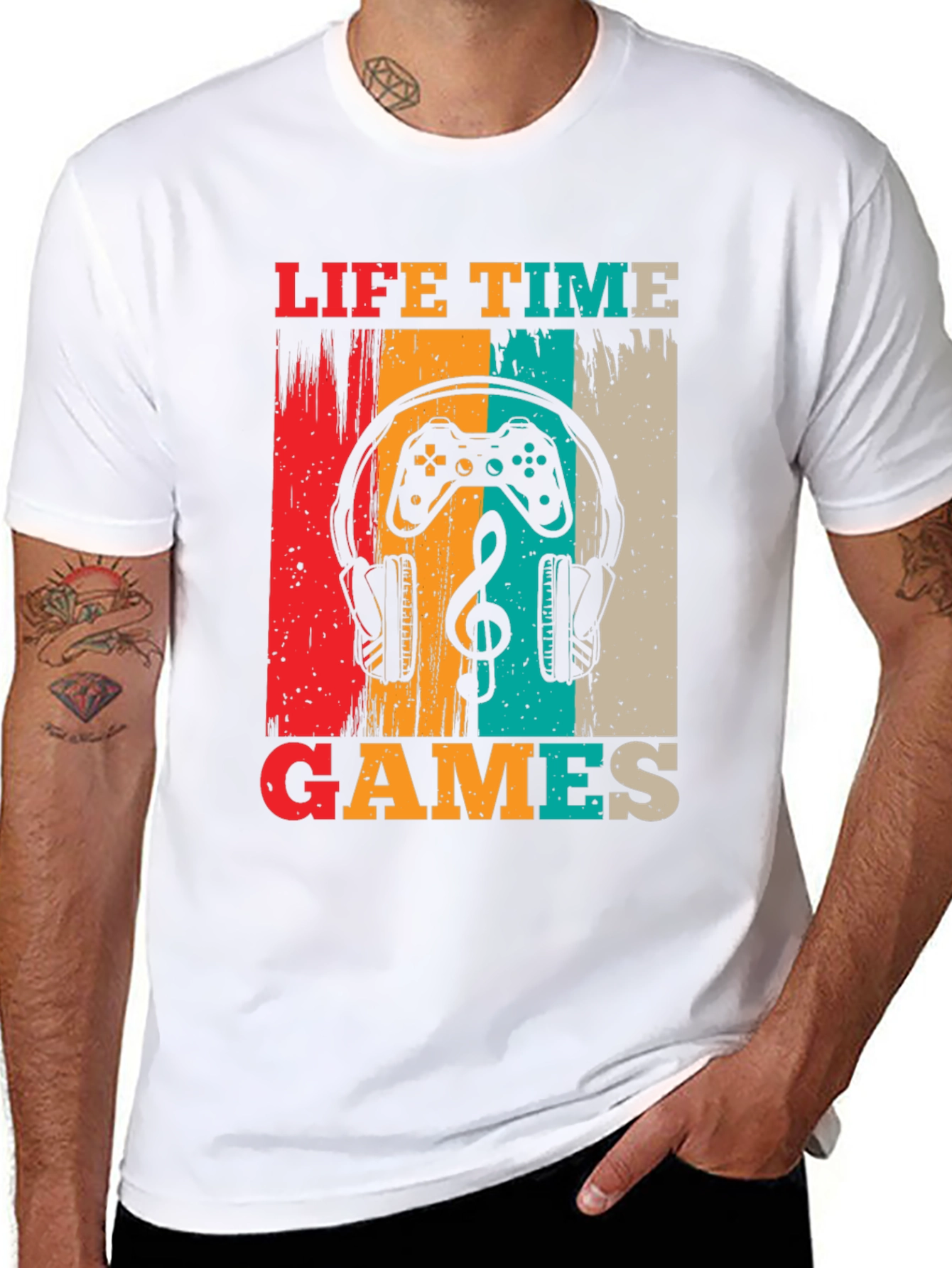 Lifetime Games T-Shirt - Gamer Style