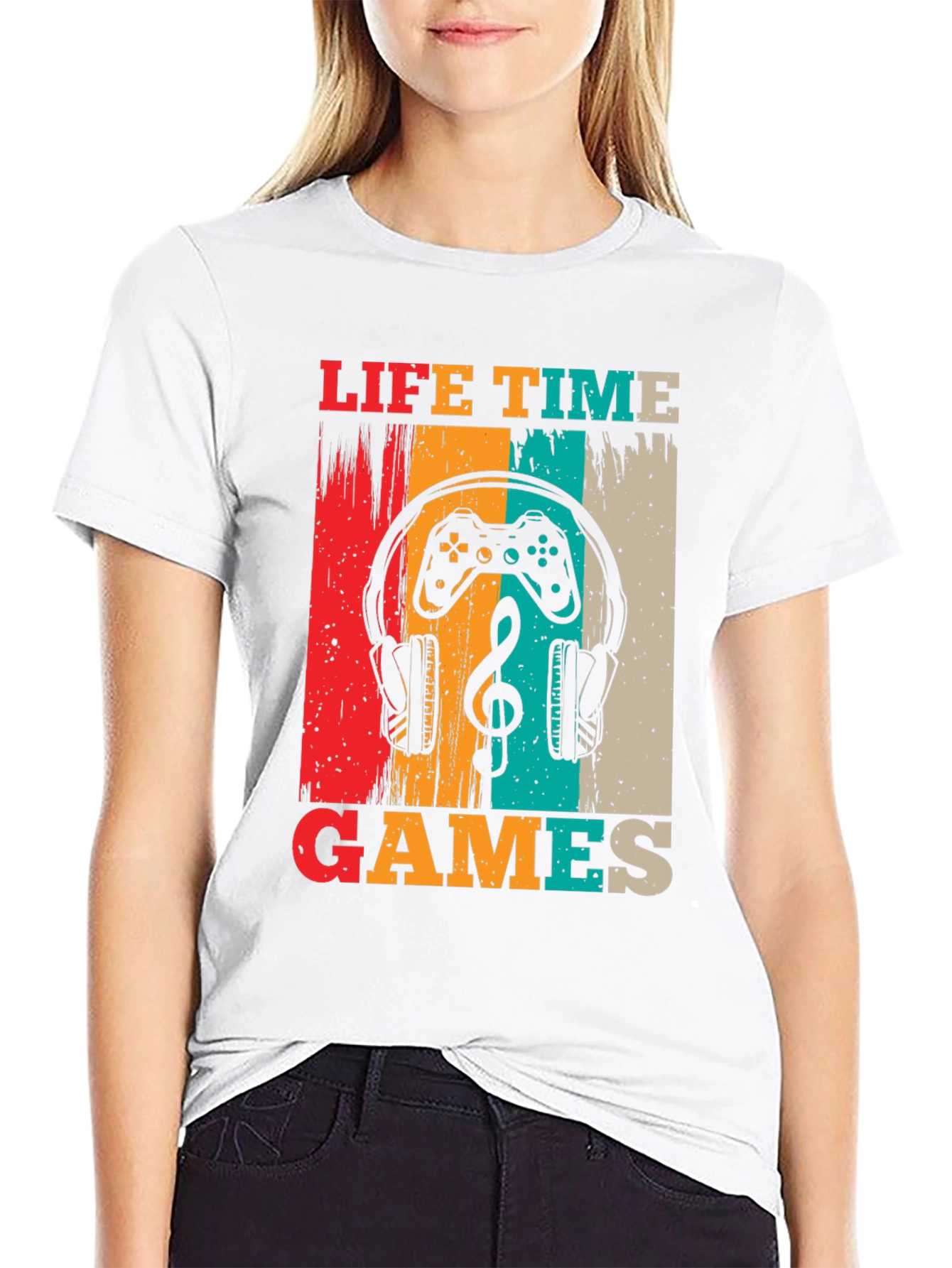 Lifetime Games T-Shirt - Gamer Style