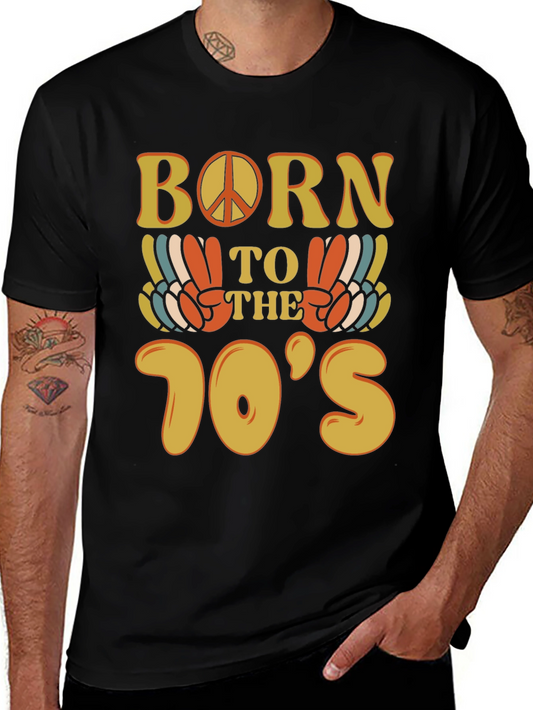 Born to the 70s Retro T-Shirt