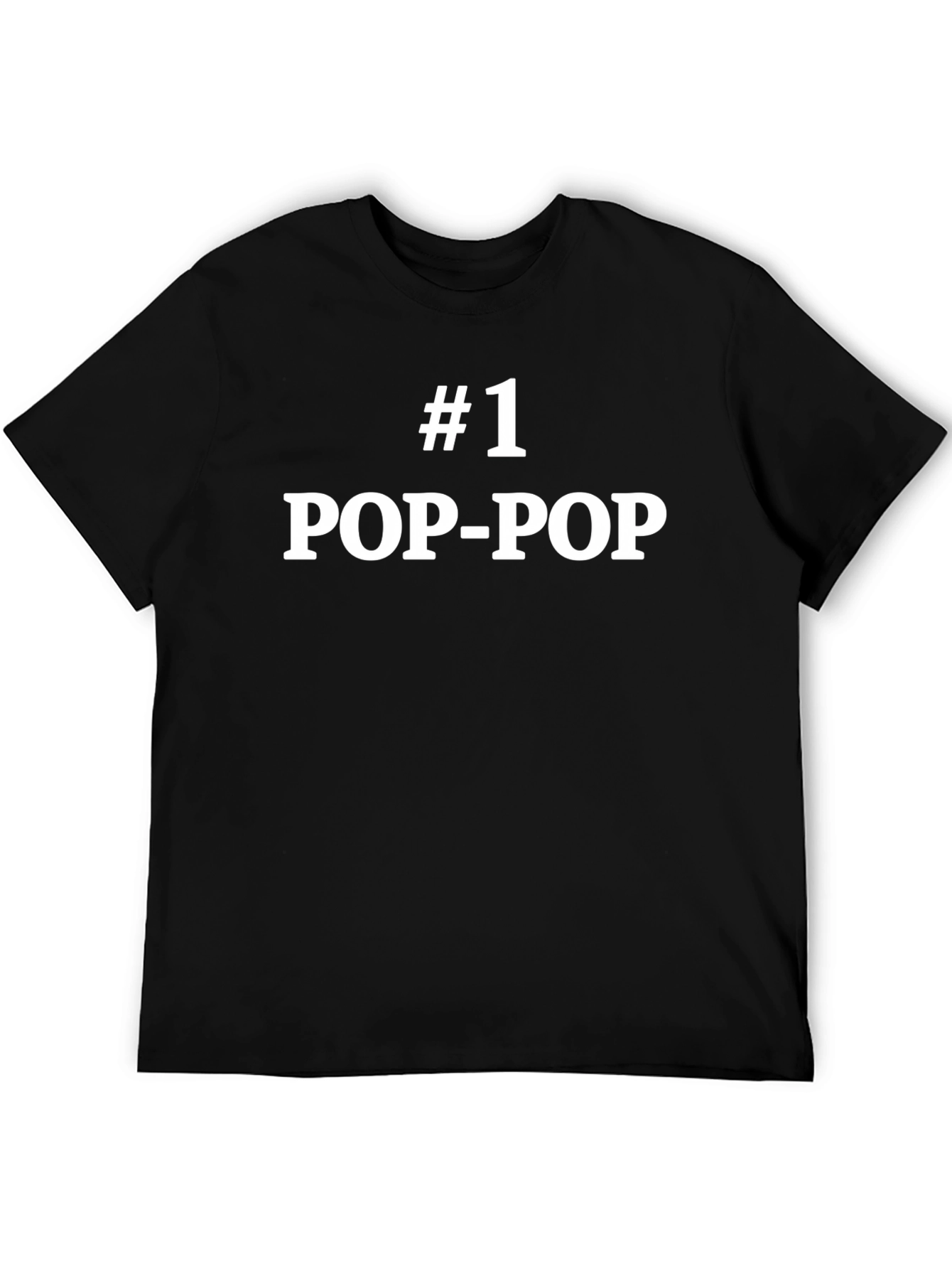 #1 Pop-Pop T-Shirt - Perfect Grandfather Gift!