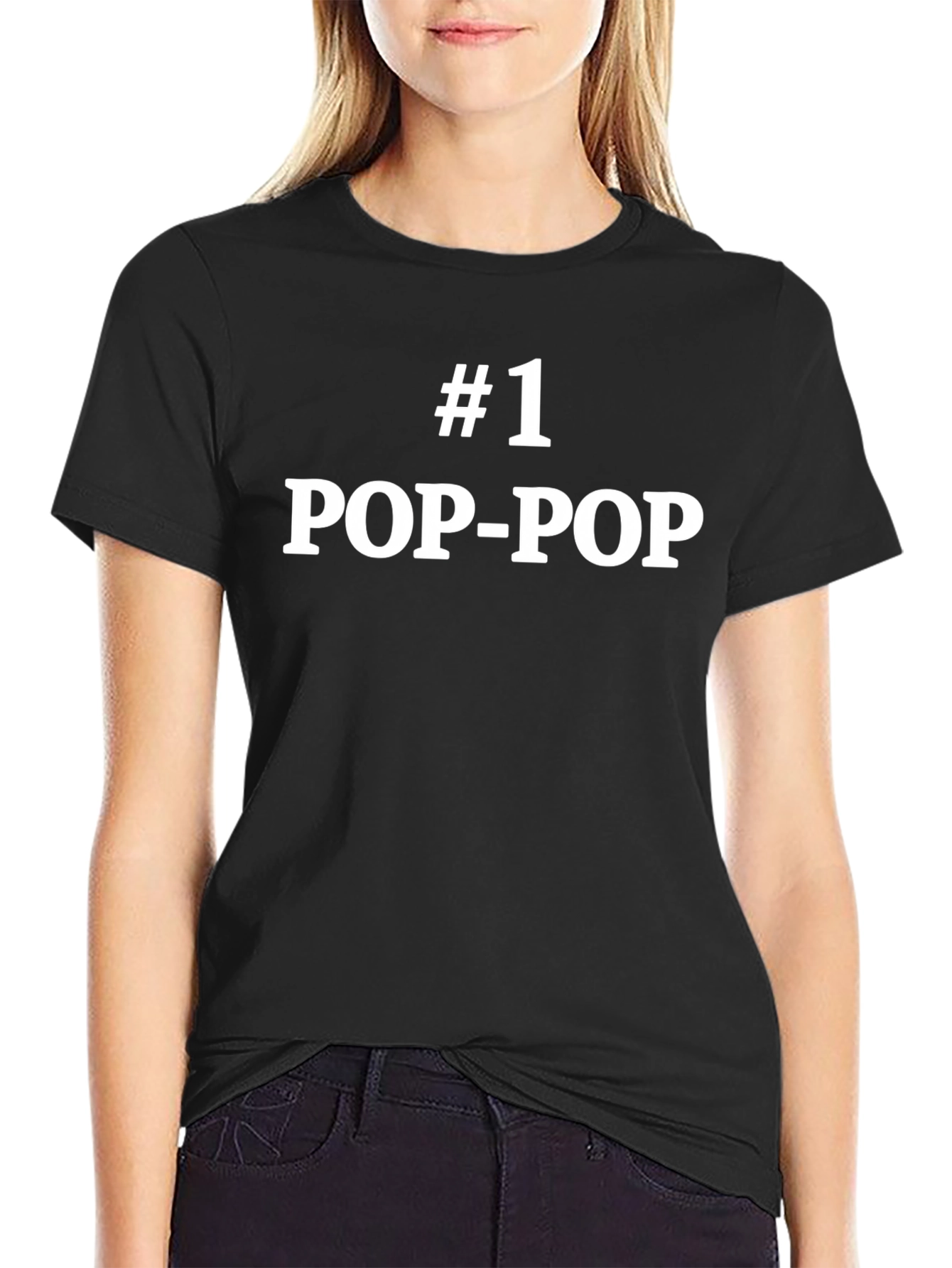 #1 Pop-Pop T-Shirt - Perfect Grandfather Gift!