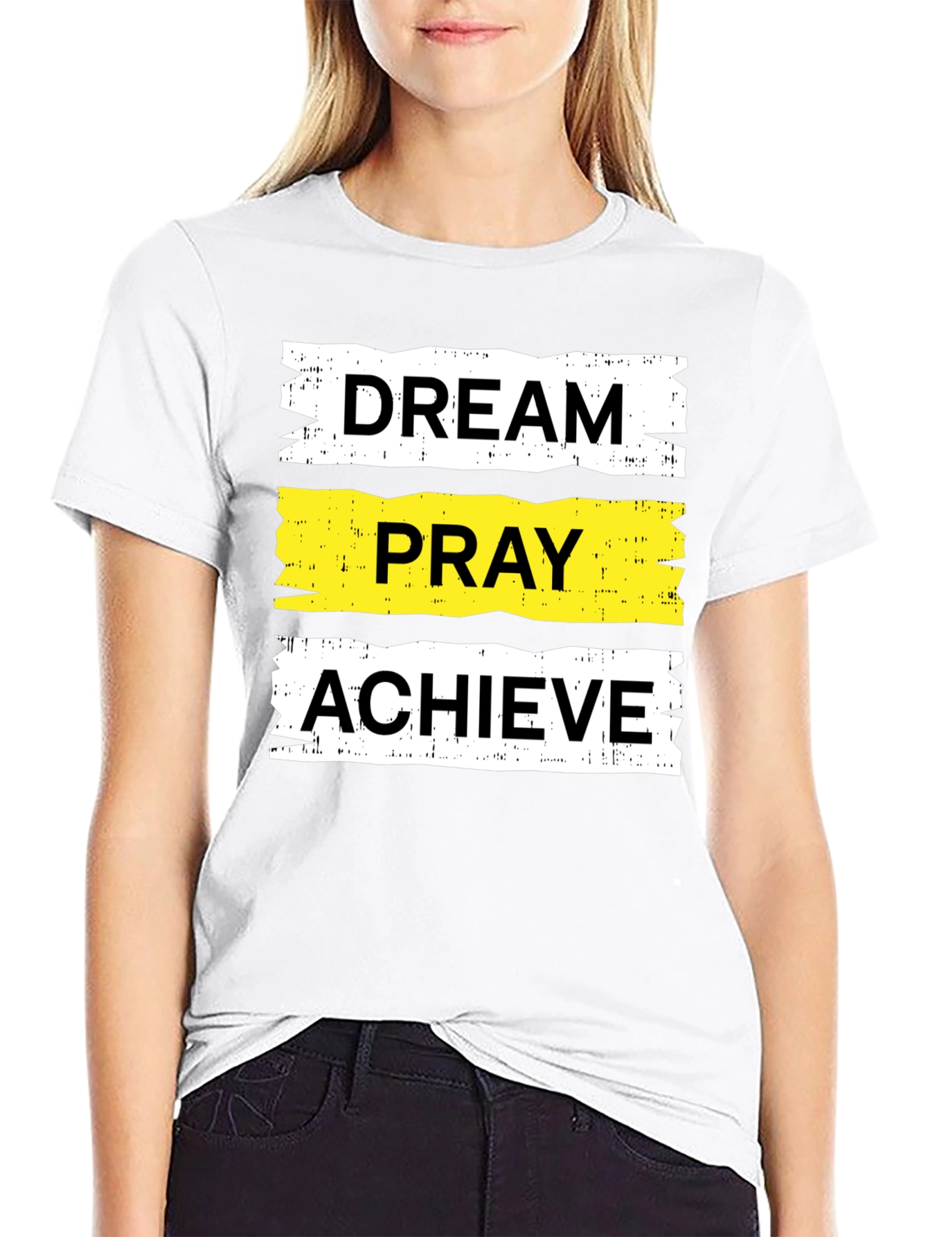 Dream Pray Achieve Graphic Tee