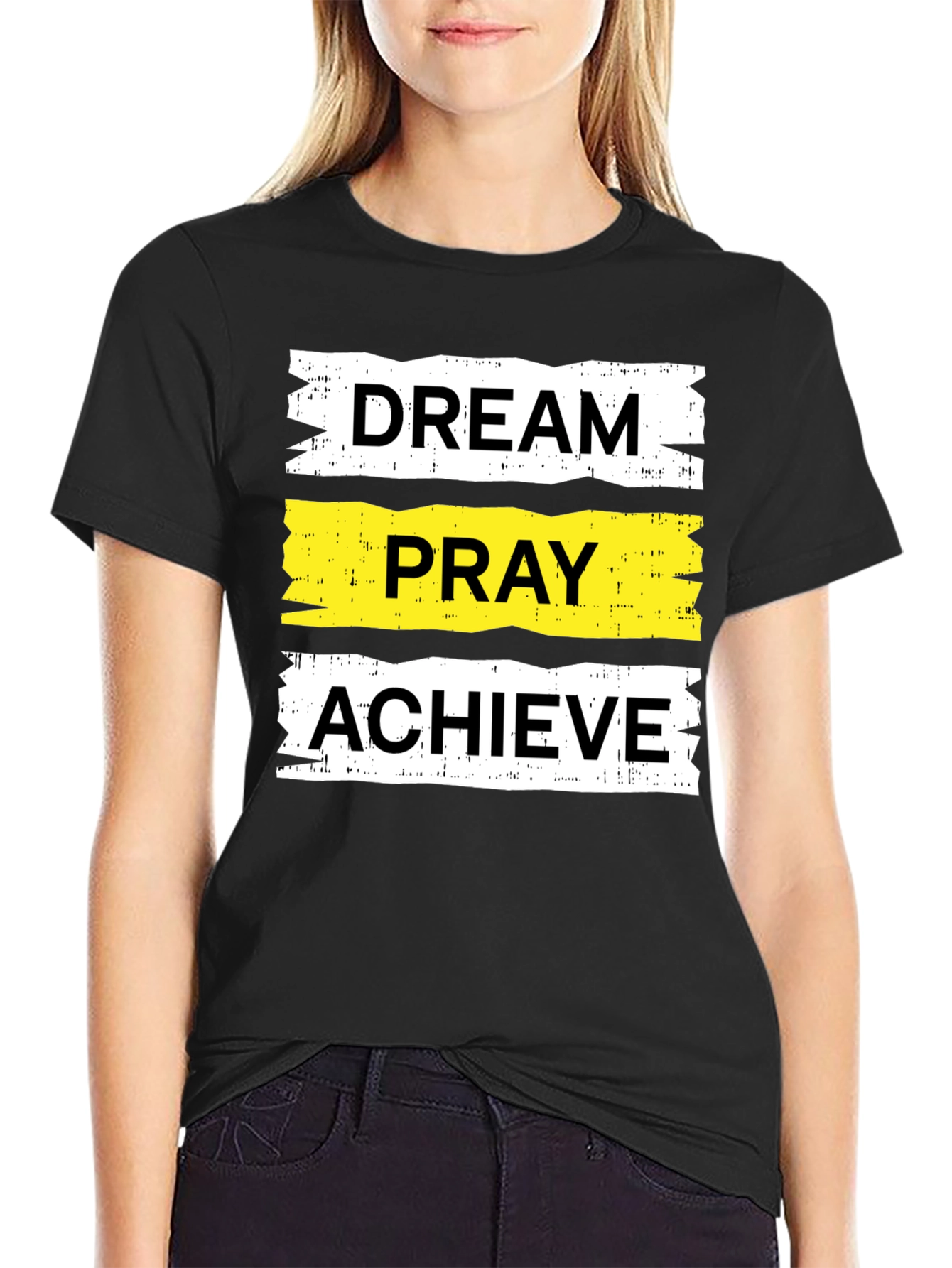 Dream Pray Achieve Graphic Tee