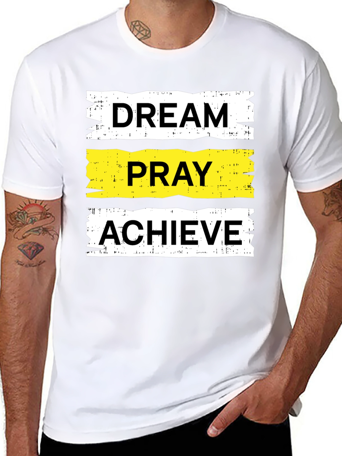 Dream Pray Achieve Graphic Tee