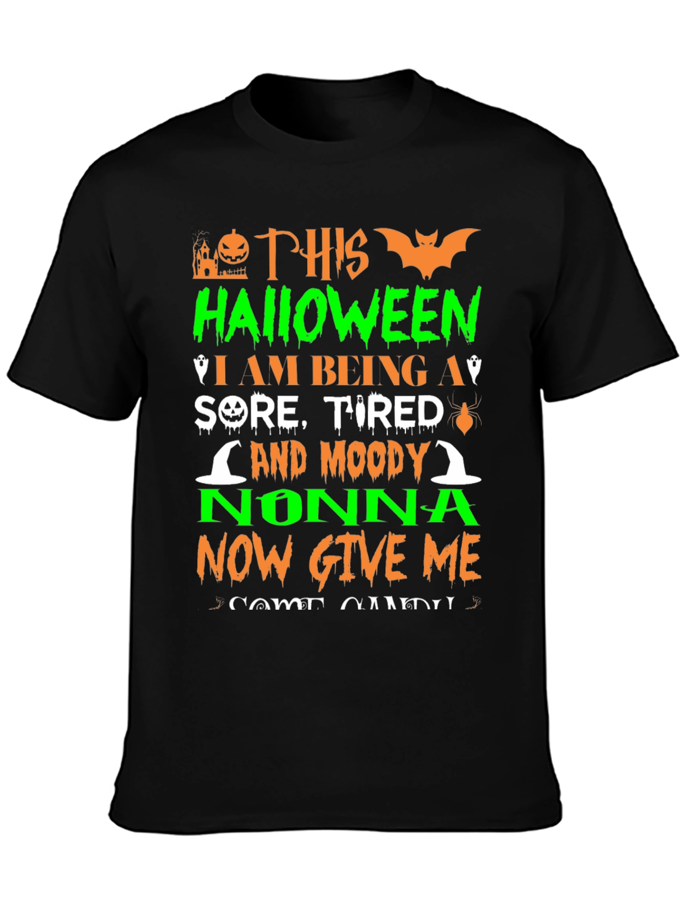 Halloween Nonna T-Shirt