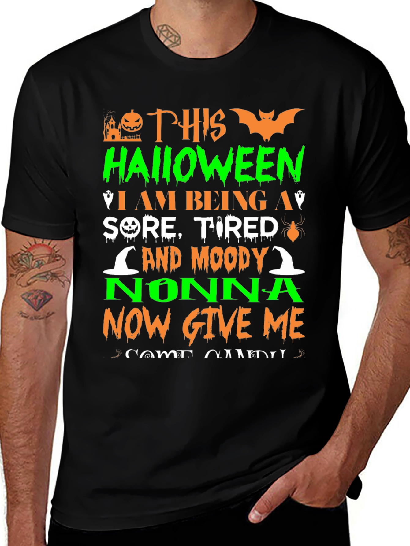 Halloween Nonna T-Shirt