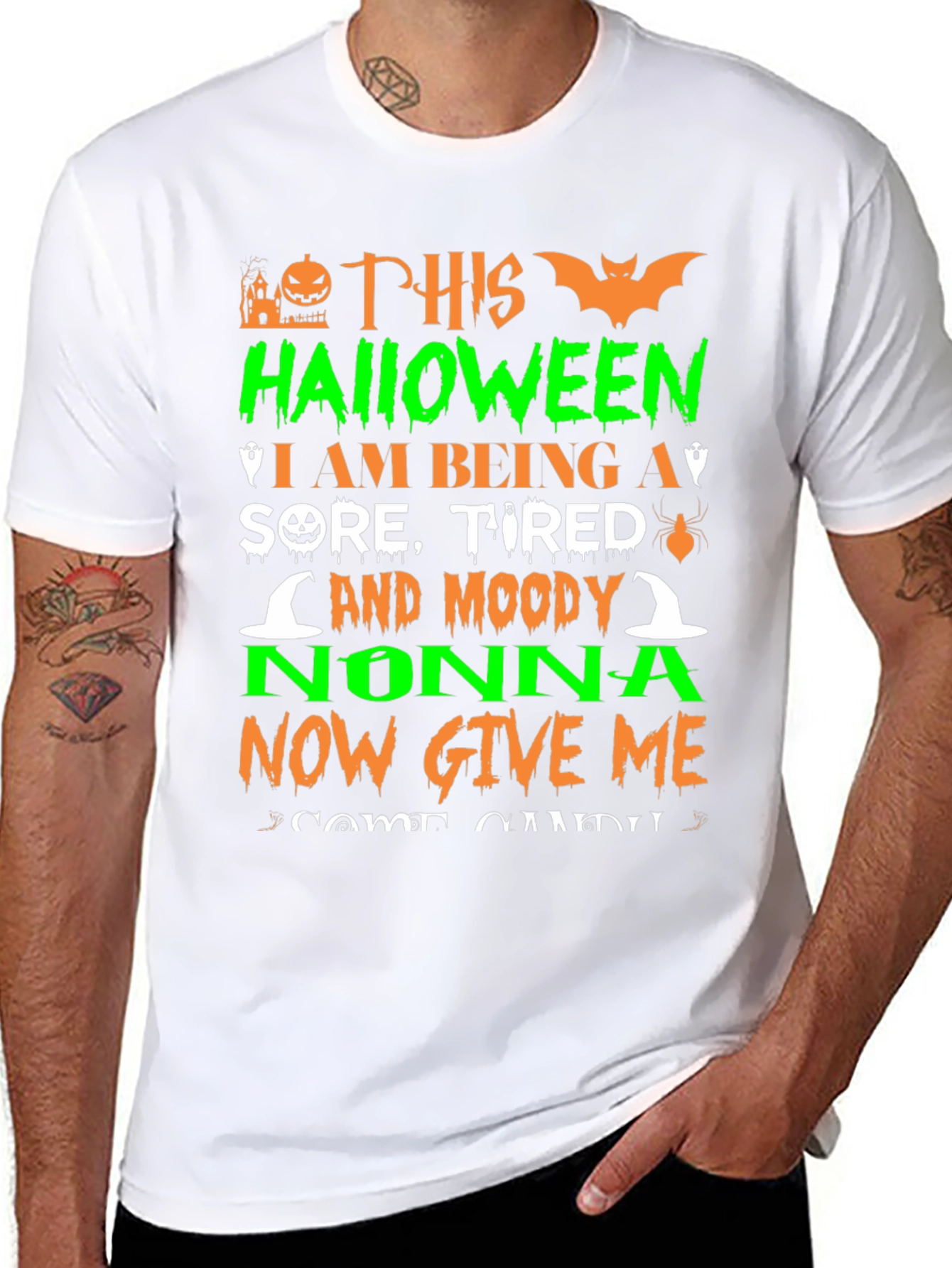 Halloween Nonna T-Shirt