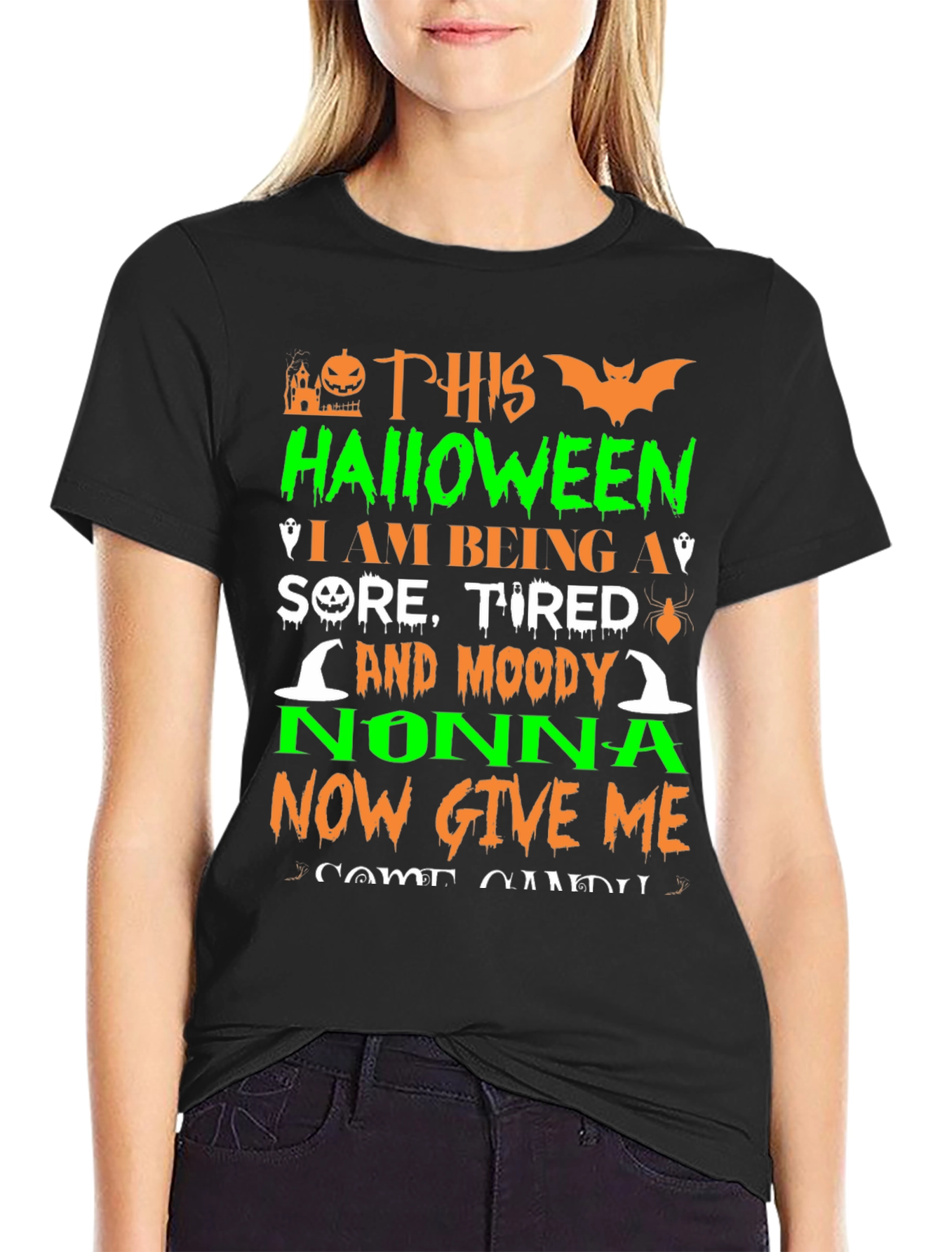 Halloween Nonna T-Shirt