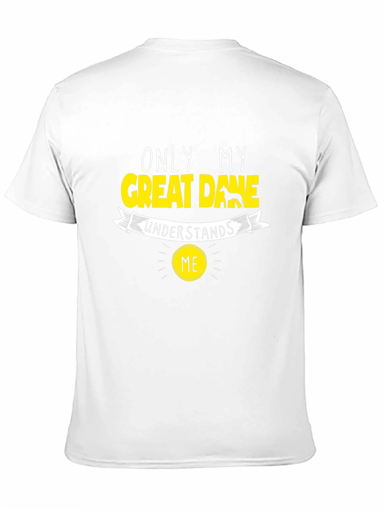 Great Dane Lover Black T-Shirt
