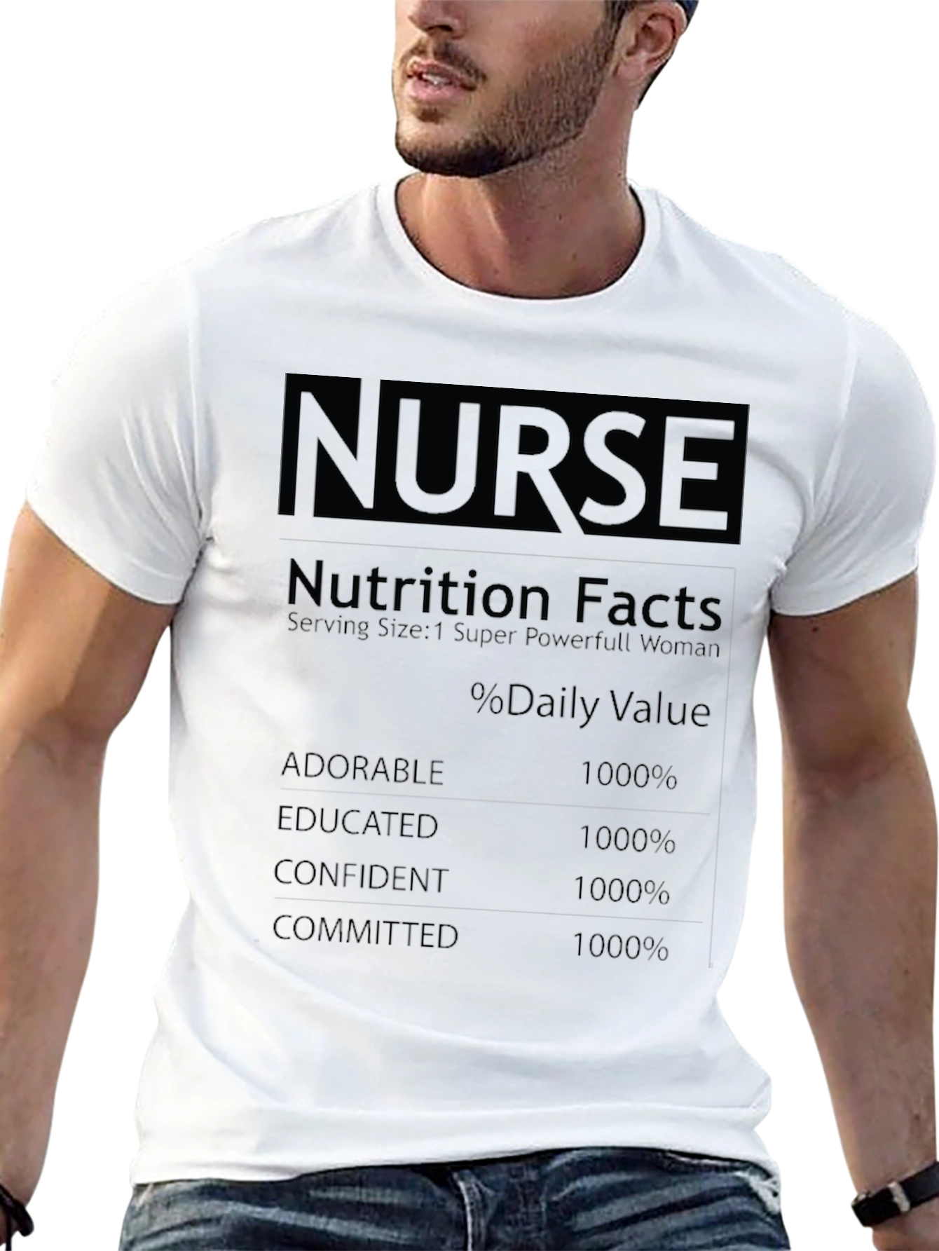 Nurse Nutrition Facts T-Shirt
