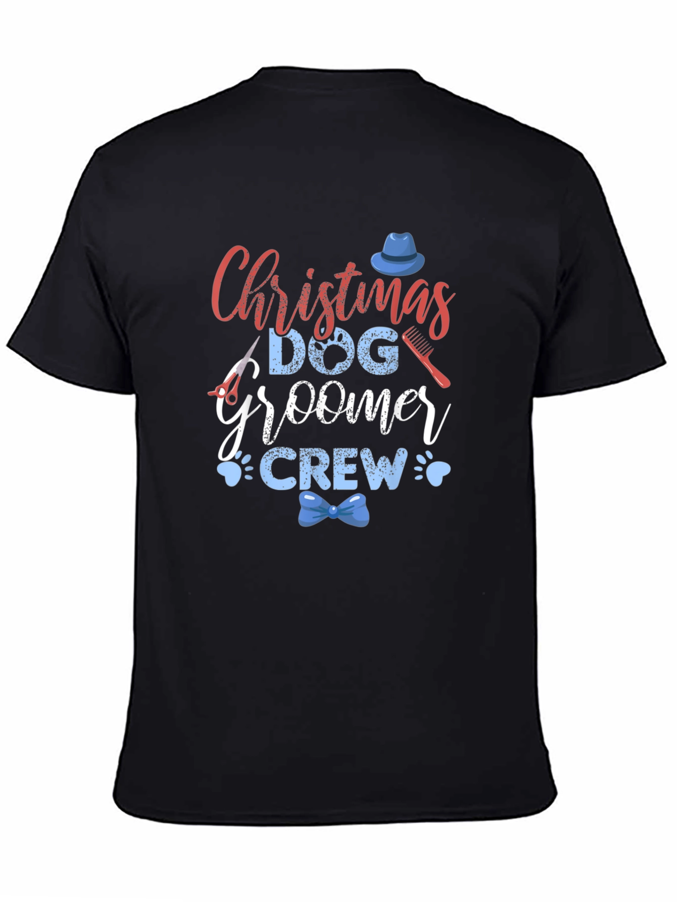 Christmas Dog Groomer Crew T-Shirt