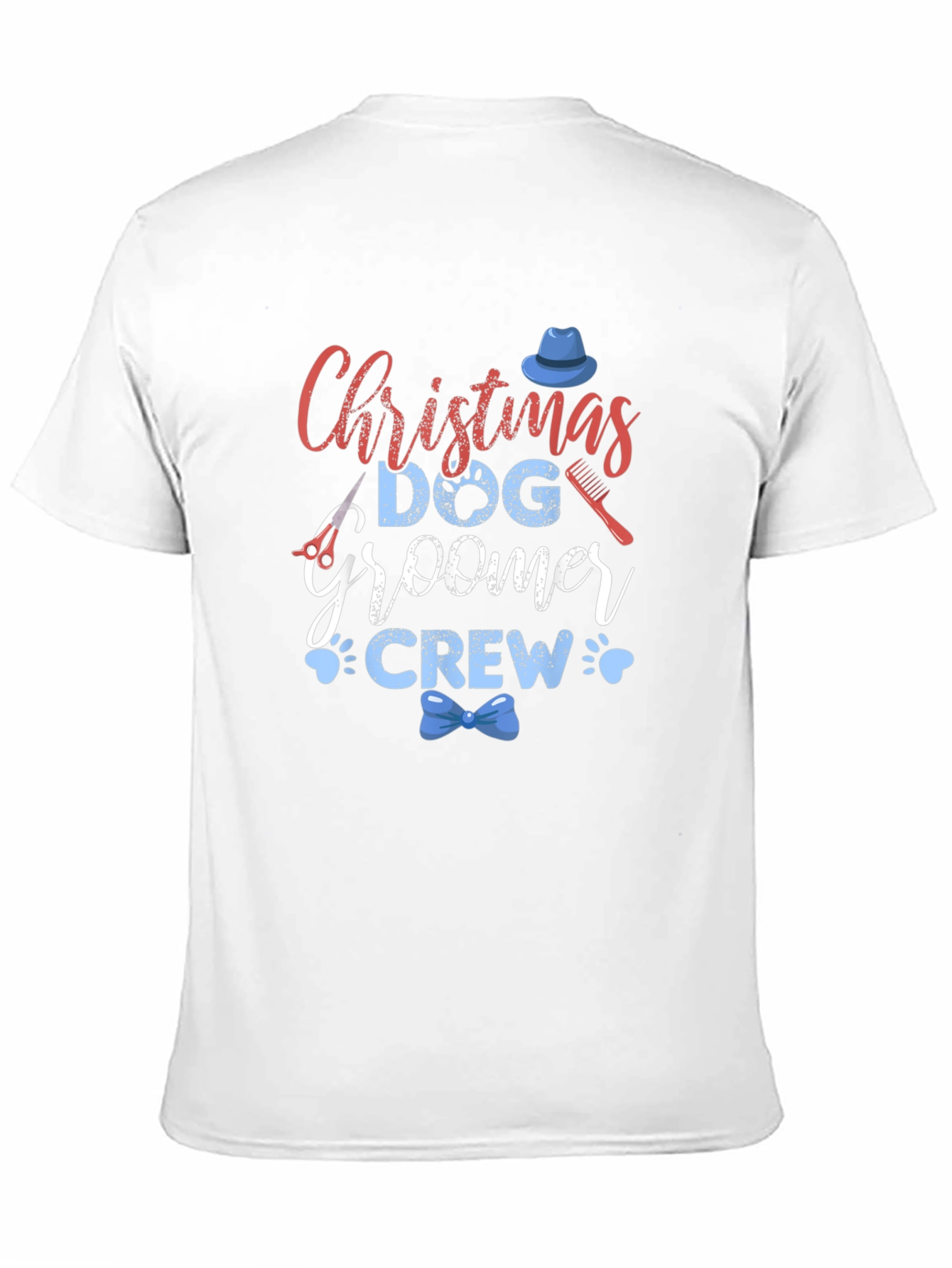 Christmas Dog Groomer Crew T-Shirt