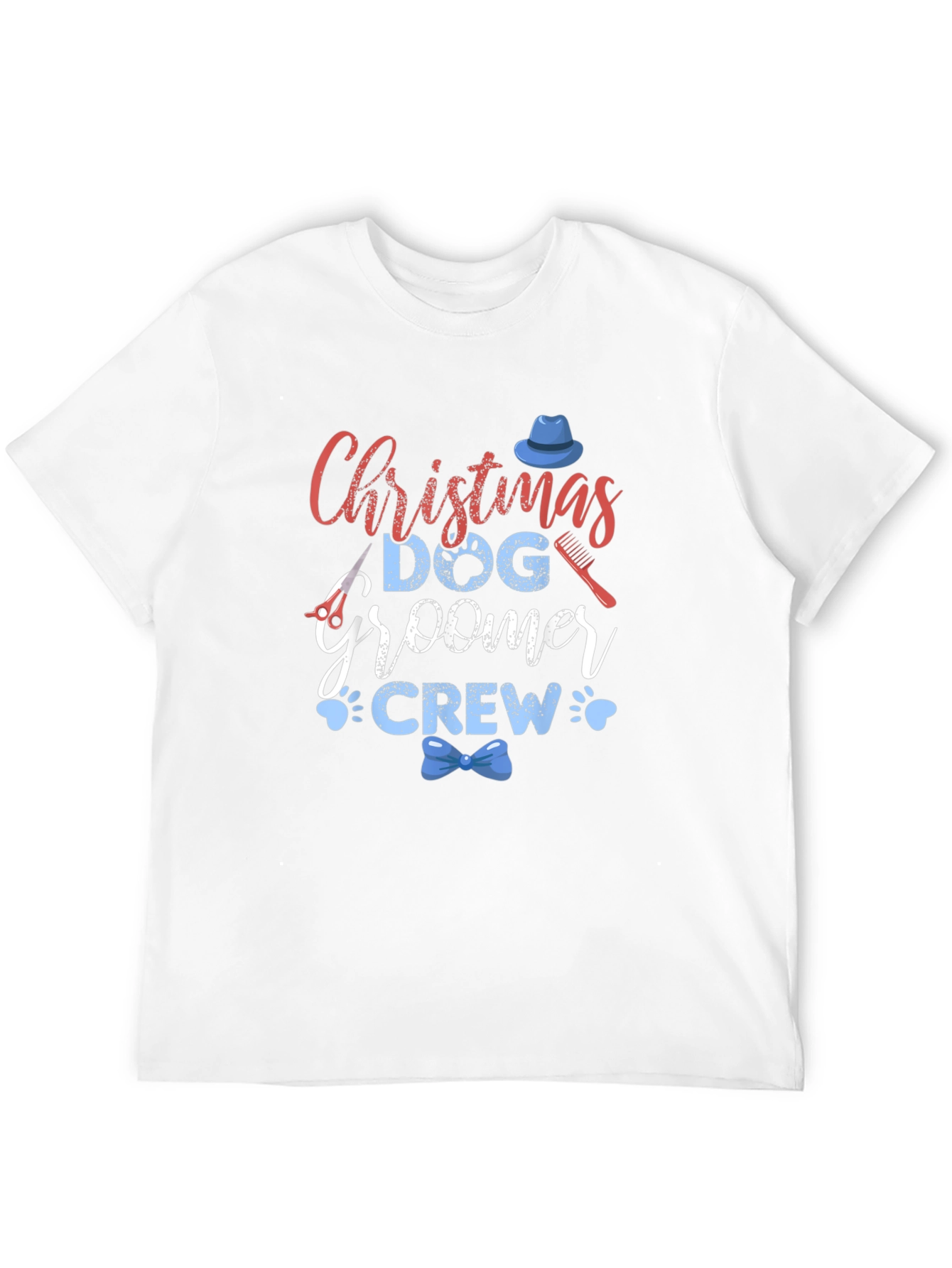 Christmas Dog Groomer Crew T-Shirt