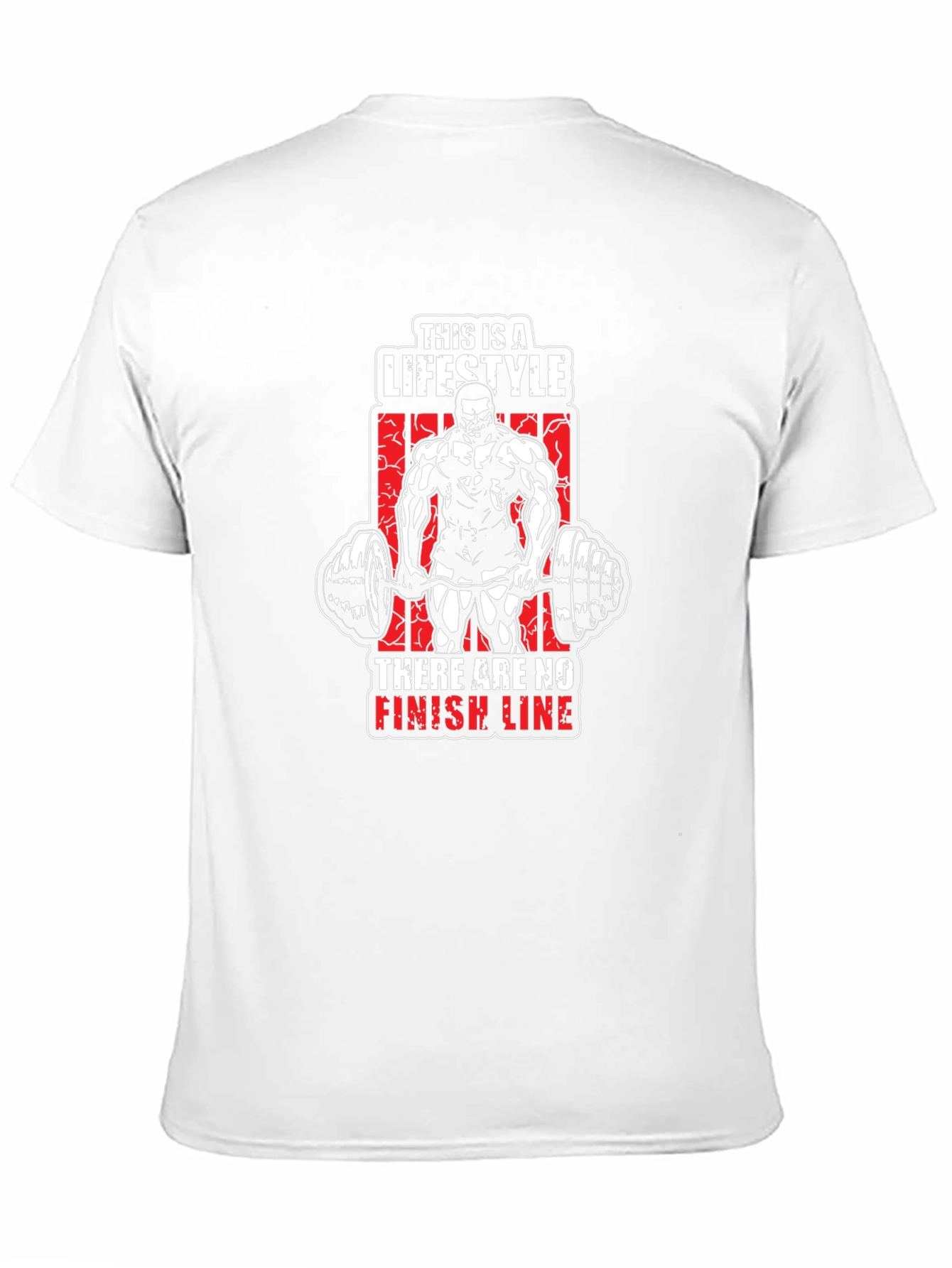 Lifestyle Fitness T-Shirt - Bodybuilding Motivation Tee