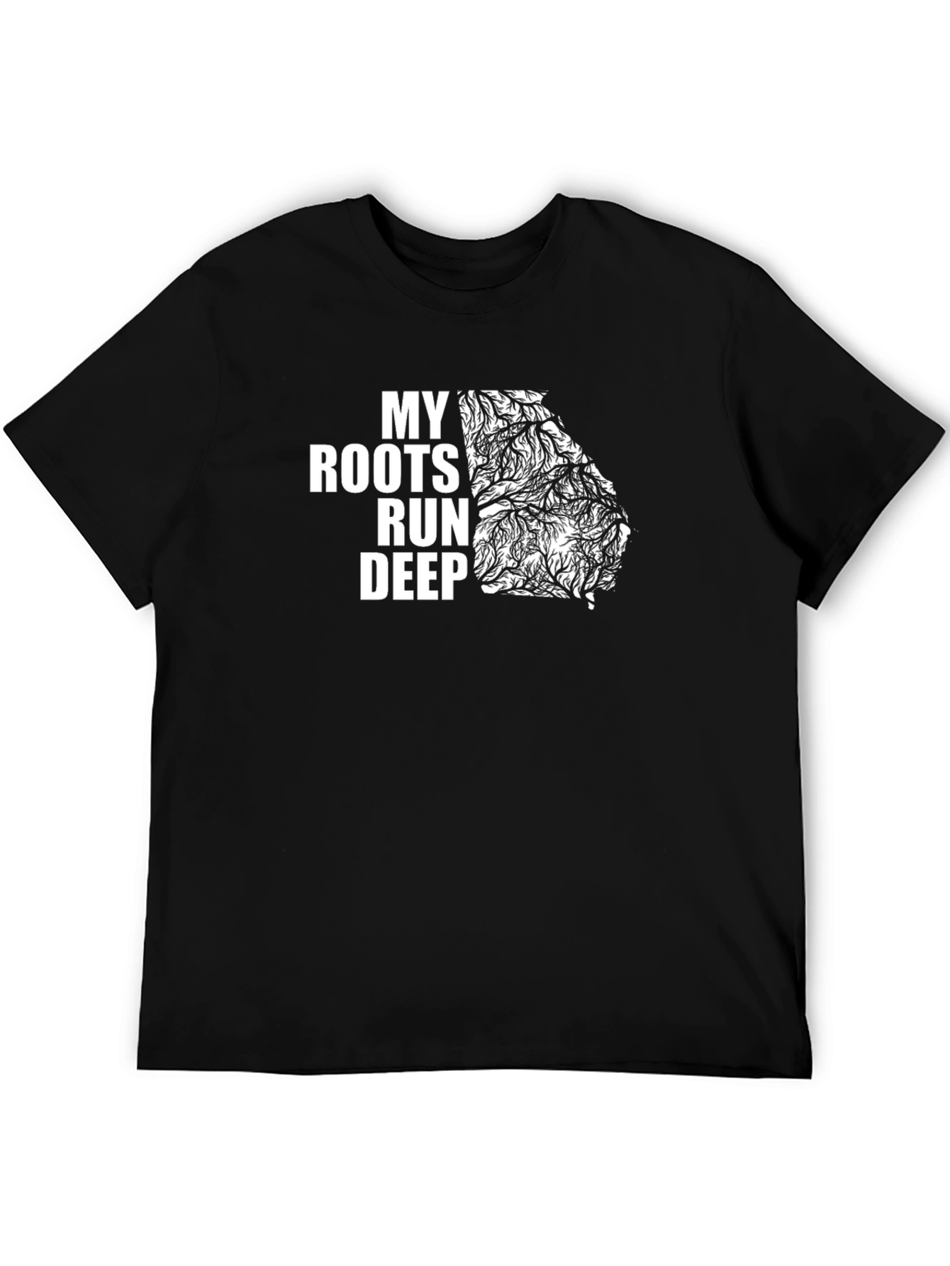 My Roots Run Deep Black Graphic Tee