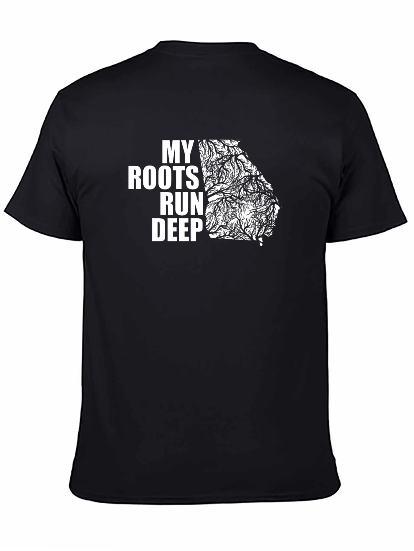 My Roots Run Deep Black Graphic Tee