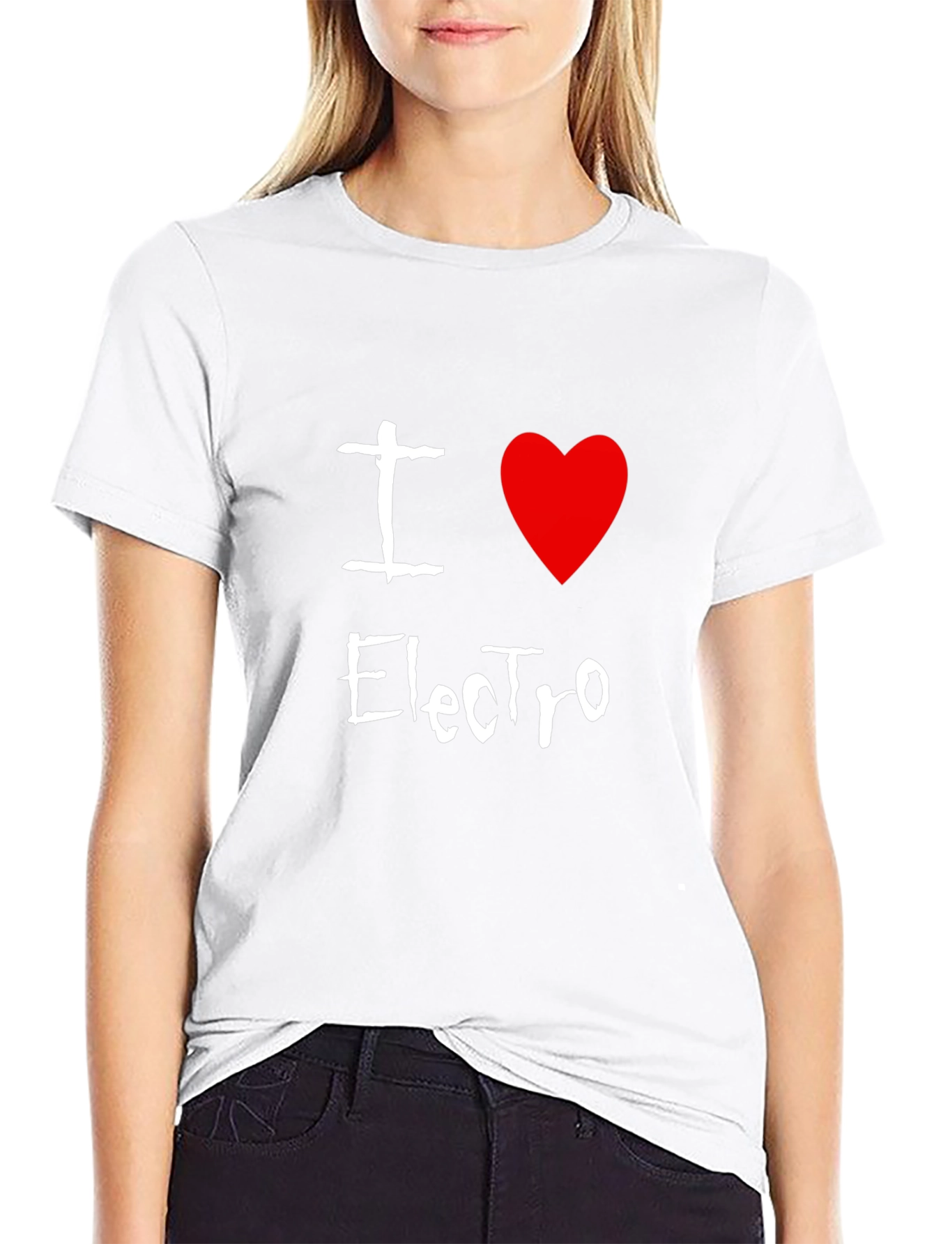 I Love Electro Black T-Shirt