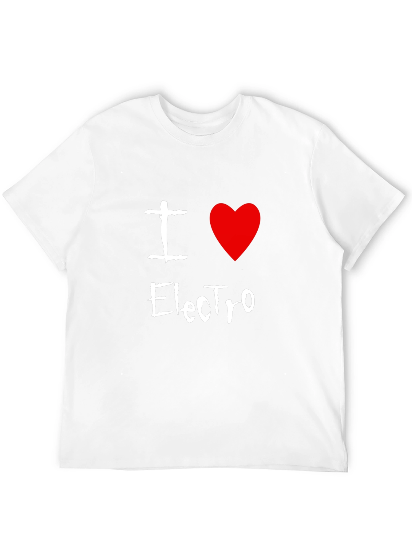 I Love Electro Black T-Shirt