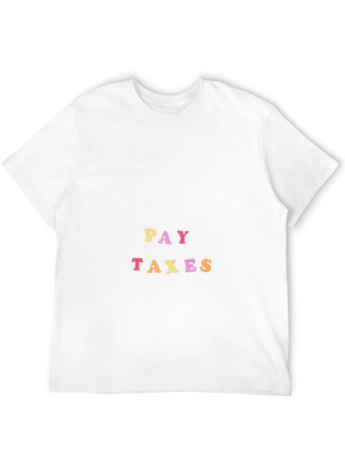 Pay Taxes Black T-Shirt - Political Statement Tee