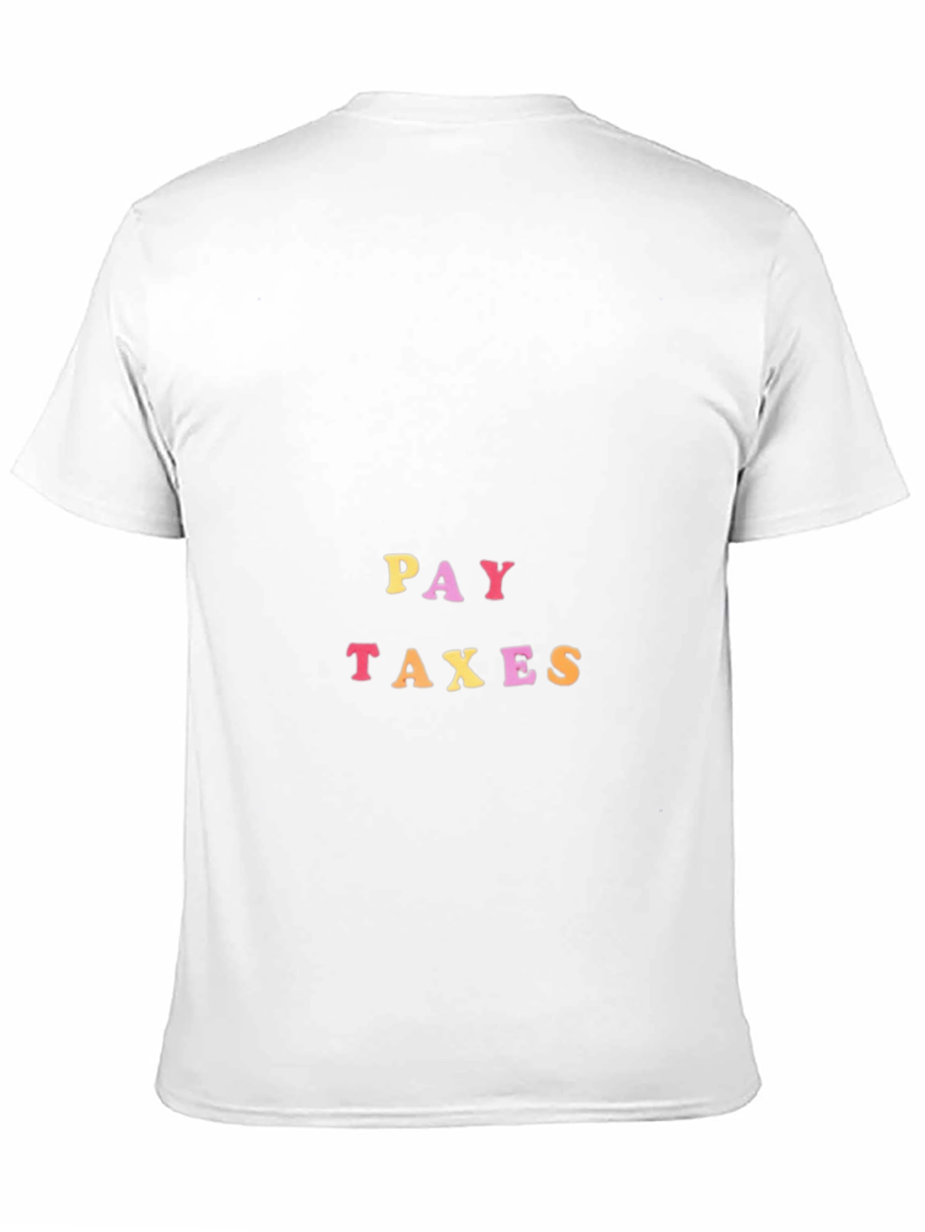 Pay Taxes Black T-Shirt - Political Statement Tee
