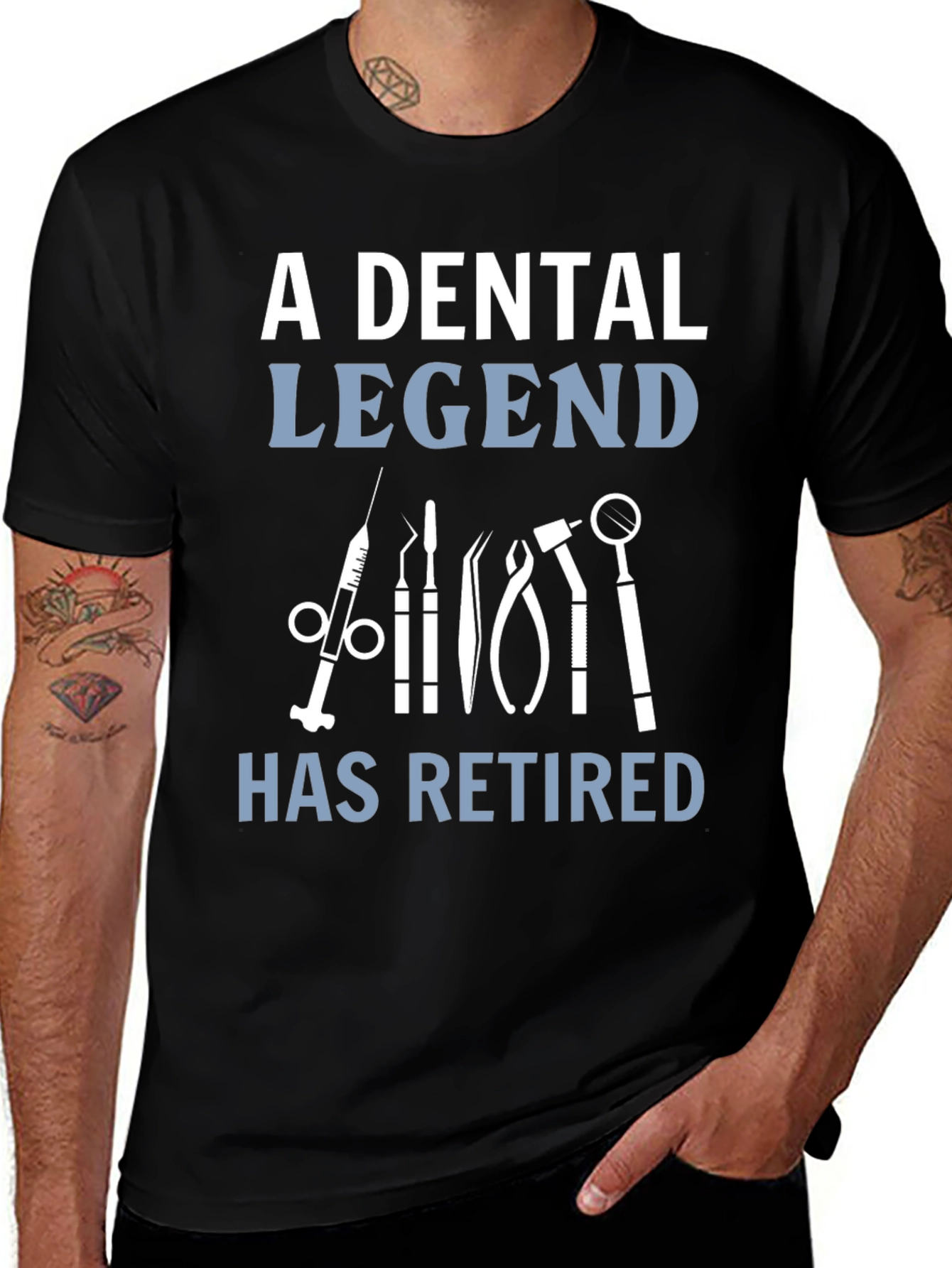 Dental Legend Retired Graphic T-Shirt