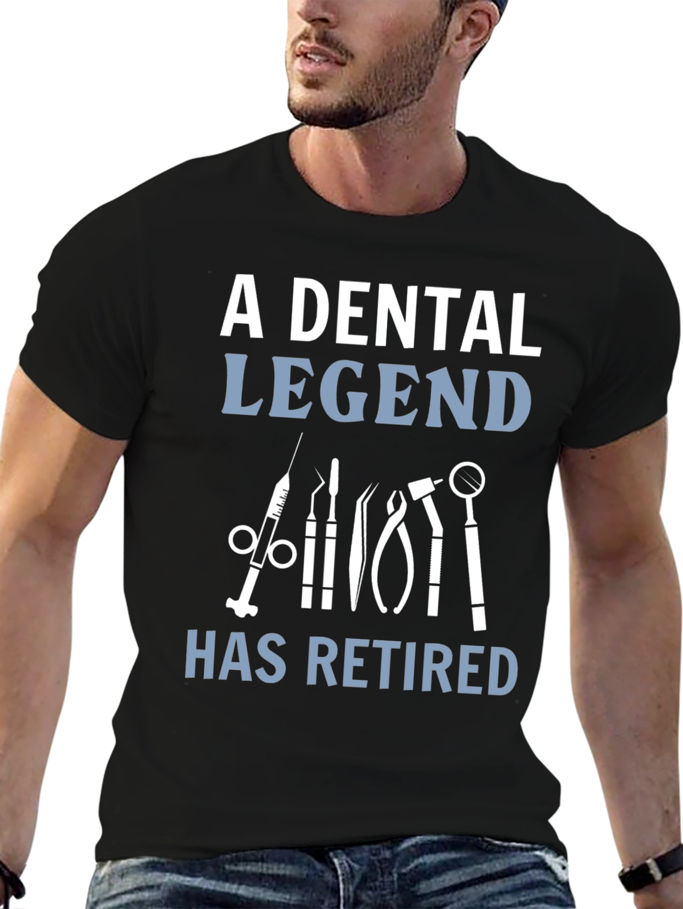 Dental Legend Retired Graphic T-Shirt