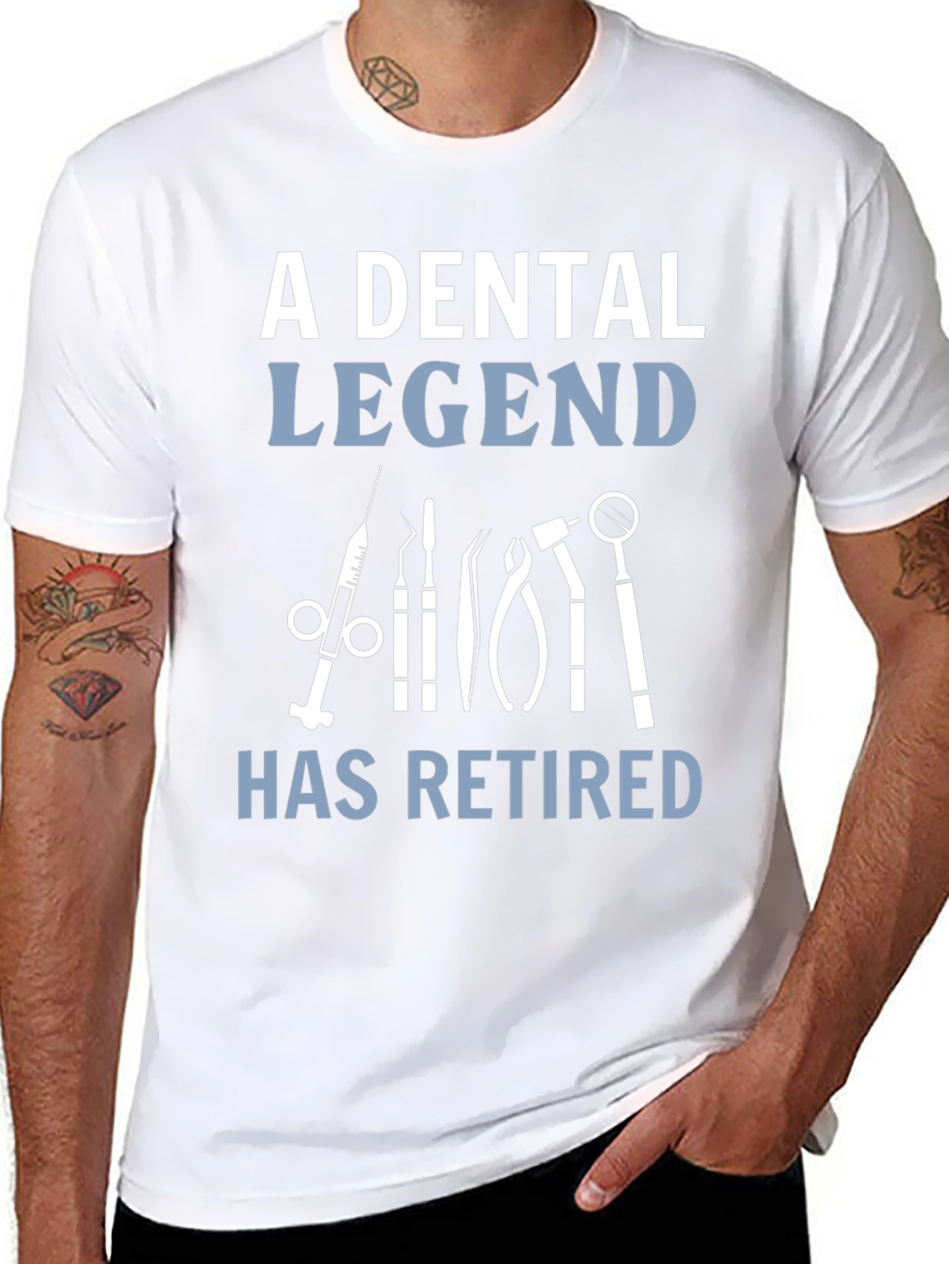 Dental Legend Retired Graphic T-Shirt