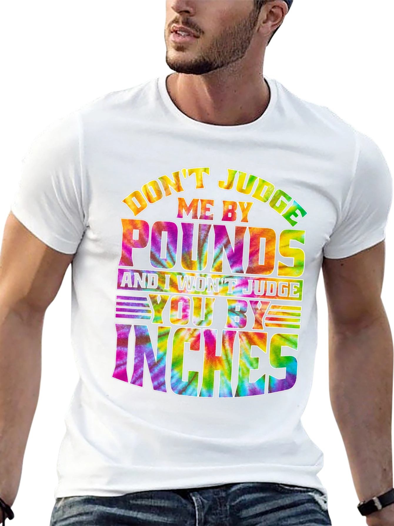 Dont Judge Me T-Shirt - Tie Dye Graphic Tee