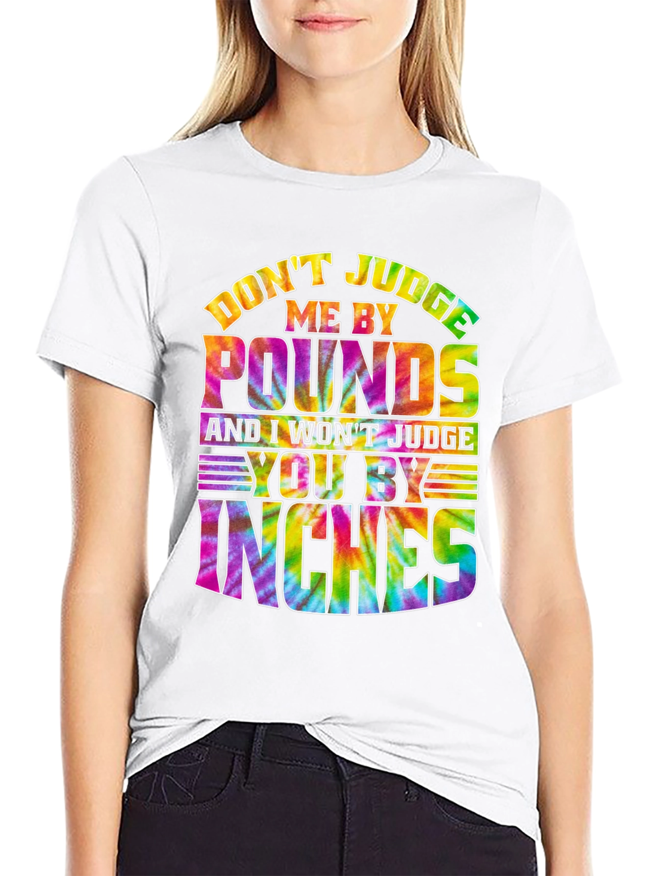 Dont Judge Me T-Shirt - Tie Dye Graphic Tee