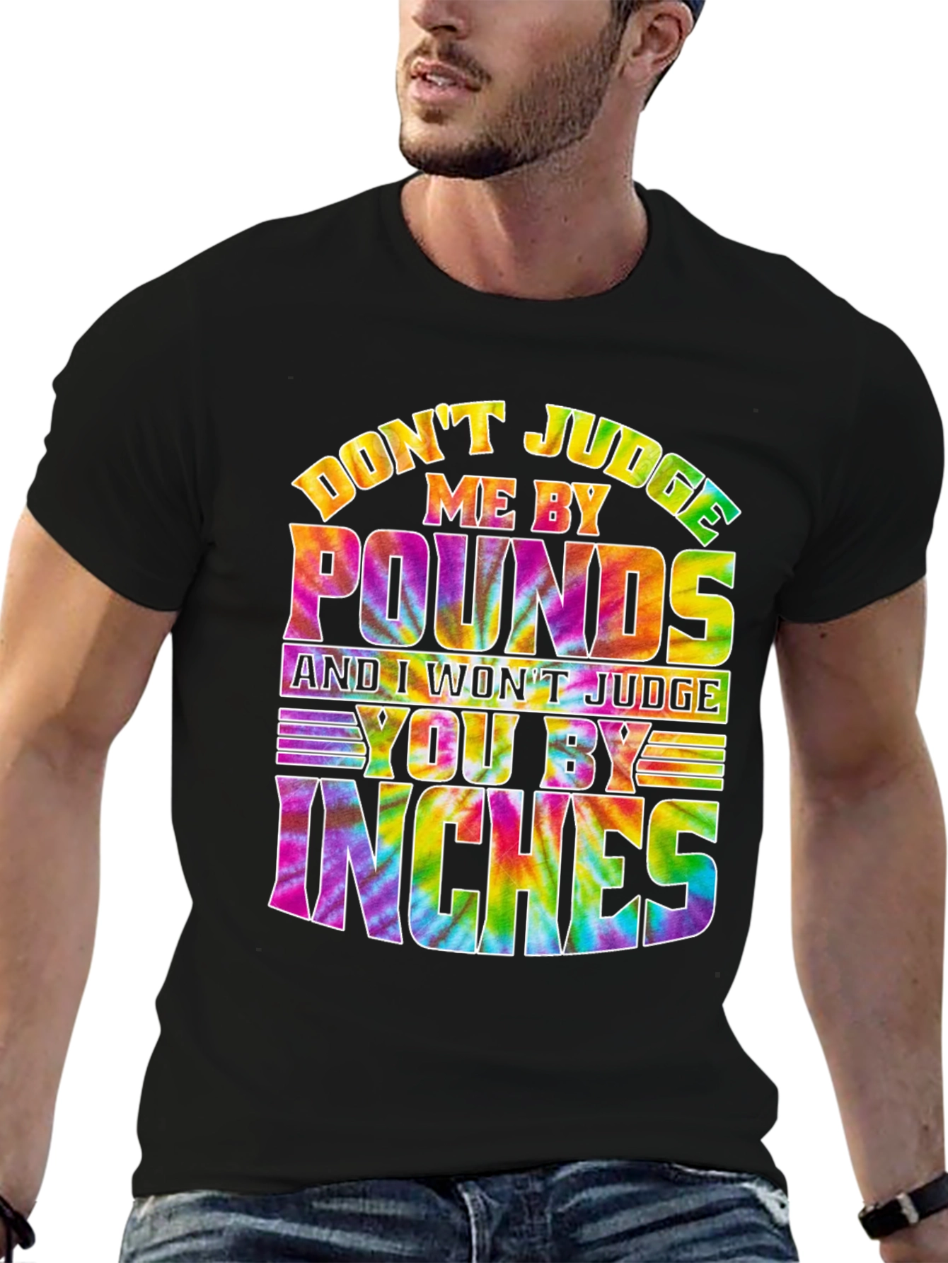 Dont Judge Me T-Shirt - Tie Dye Graphic Tee