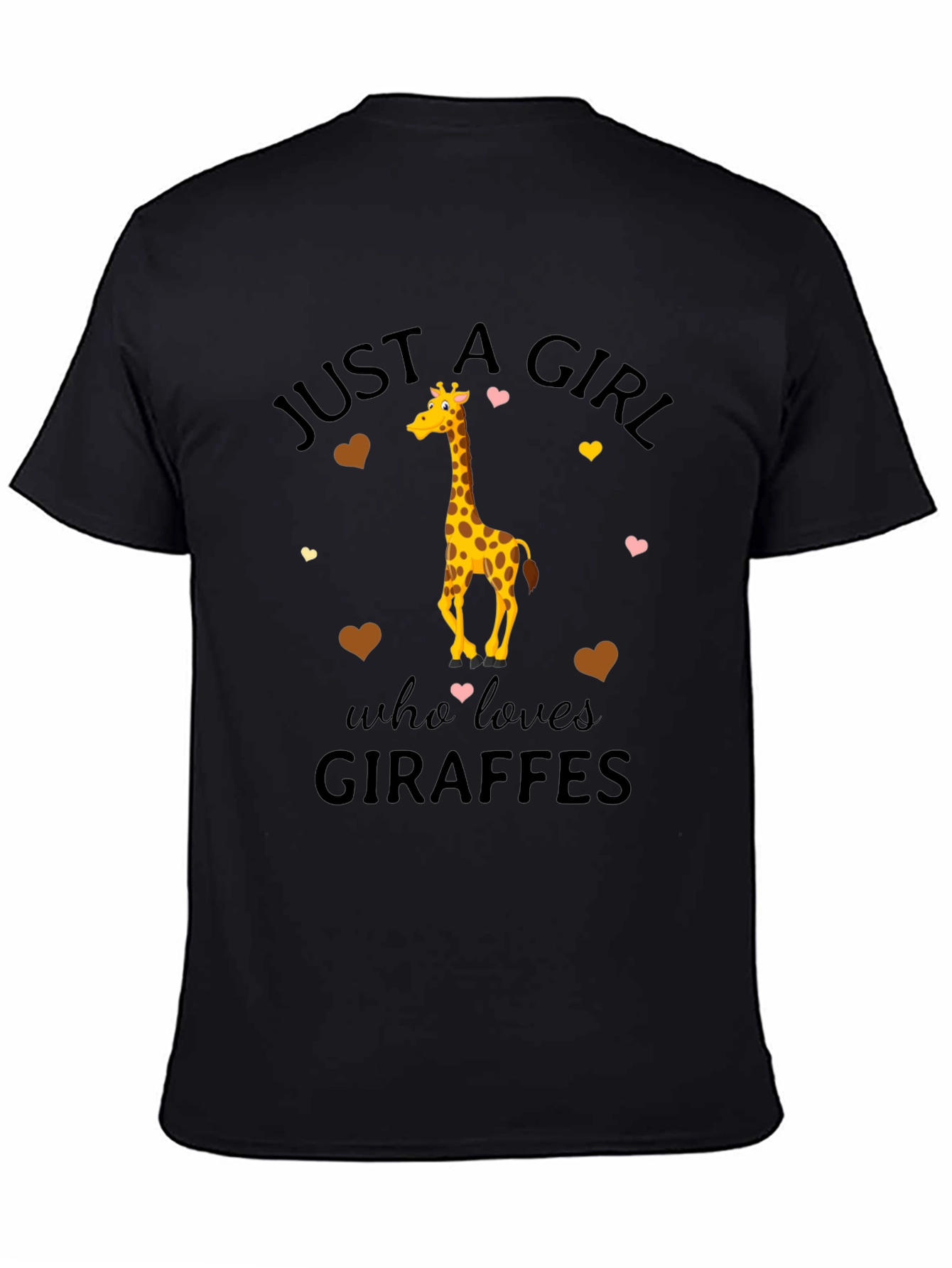 Just A Girl Who Loves Giraffes T-Shirt